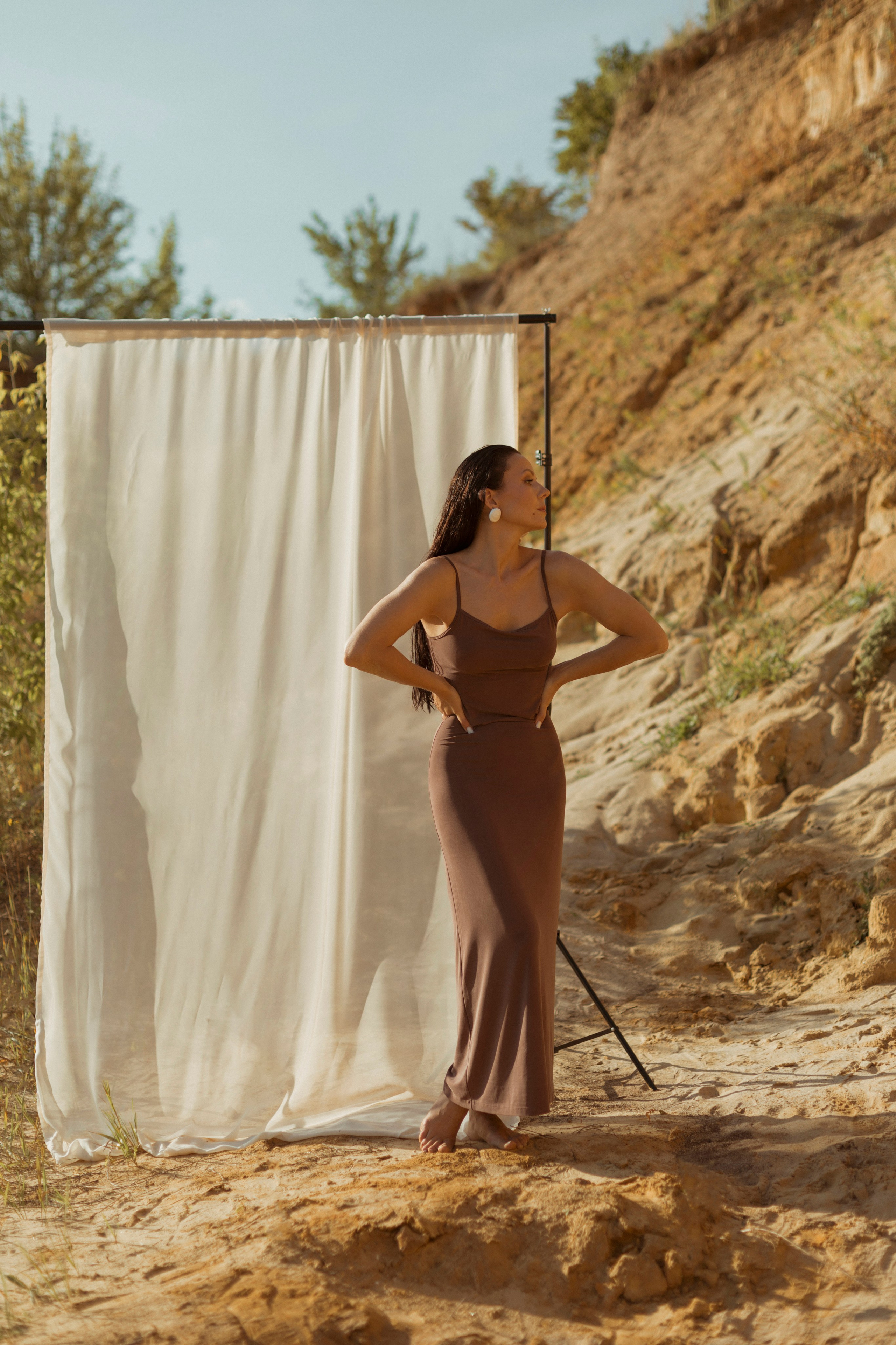 Светлана «Desert rose». Фотограф Мария Щеголькова. Чувственный женский портрет