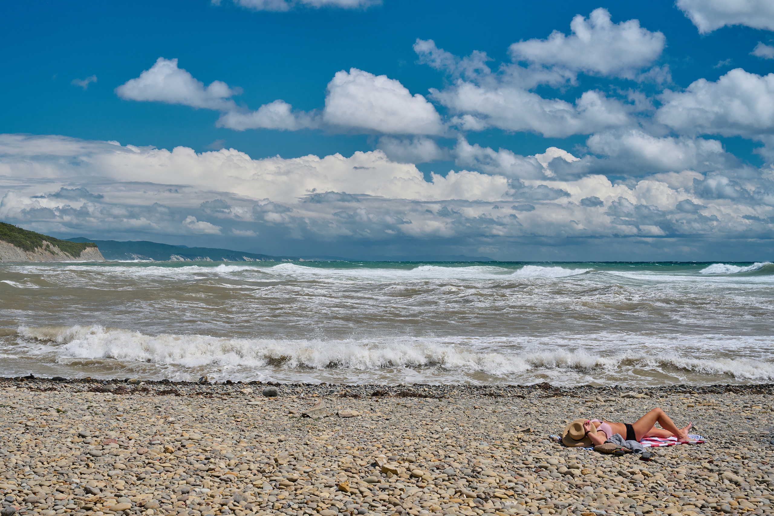Шторм в Широкой Балке