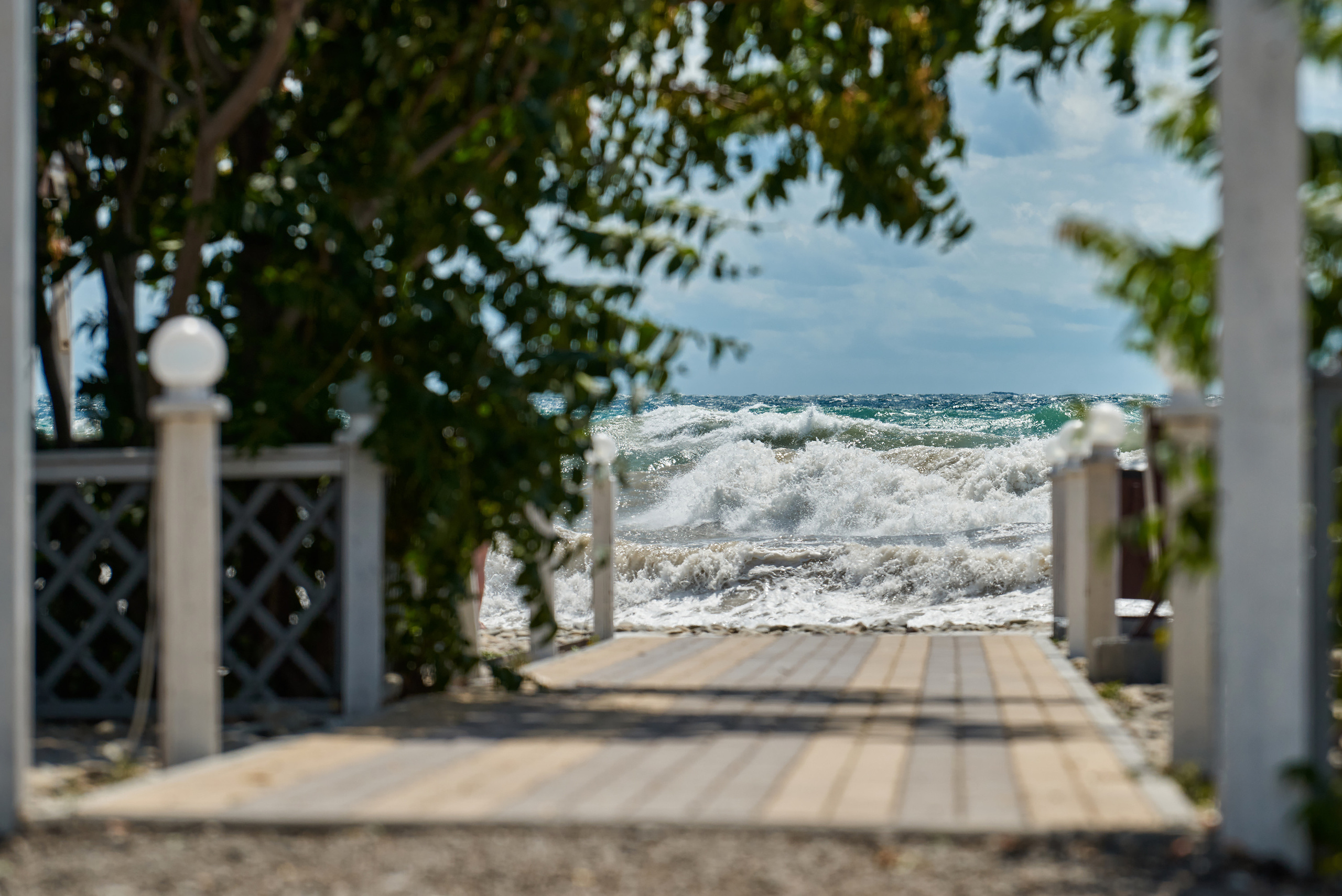 Шторм в Широкой Балке