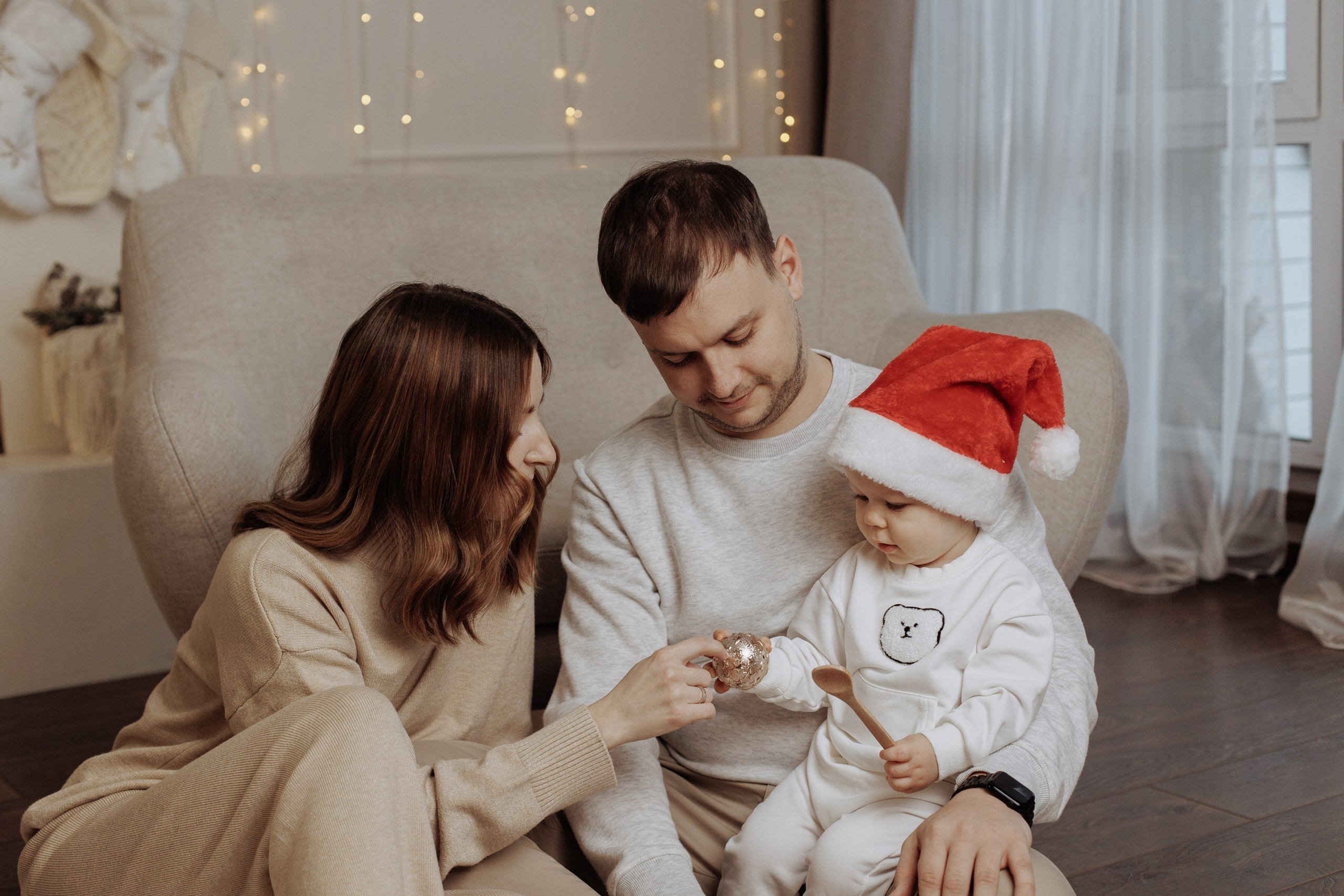 Семейная фотосессия «студия». Свадебный фотограф