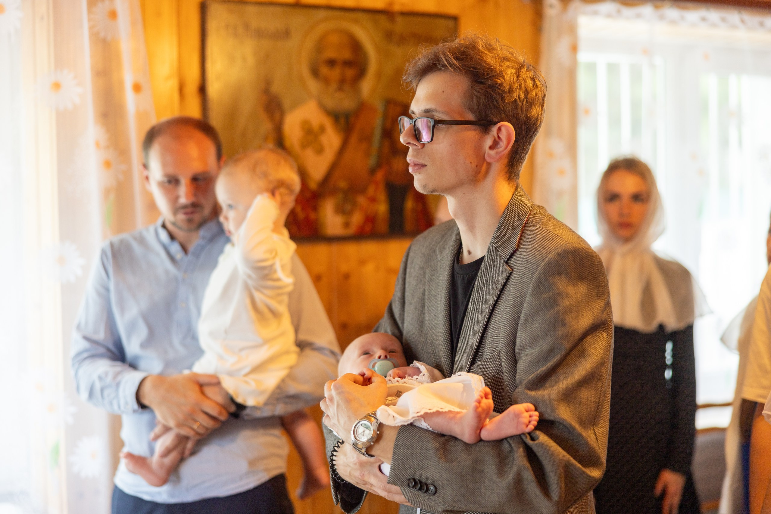 Образец репортажа крещения оригиналы, без искажений, без вспышки, светосильная оптика!. Фотограф в Туле Крупский АнДРей. Фотостудия «КАДР71» в Туле