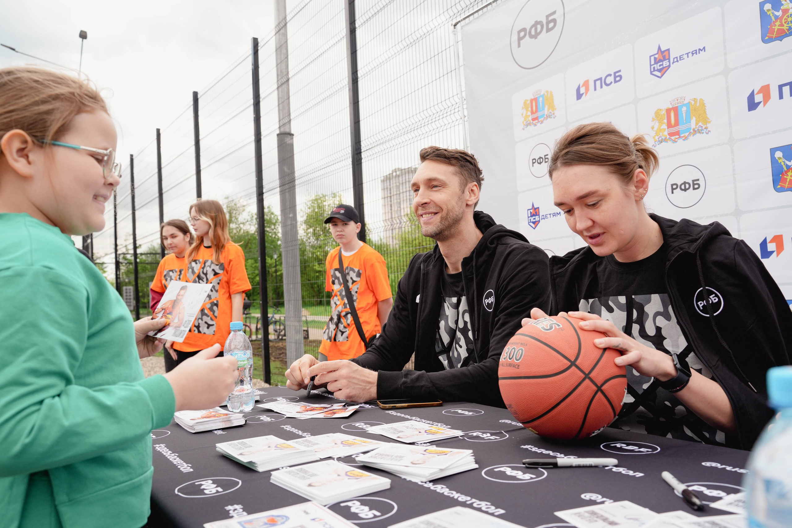 Открытие Центра уличного баскетбола. Спортивный и репортажный фотограф в Иваново Сергей Силкин