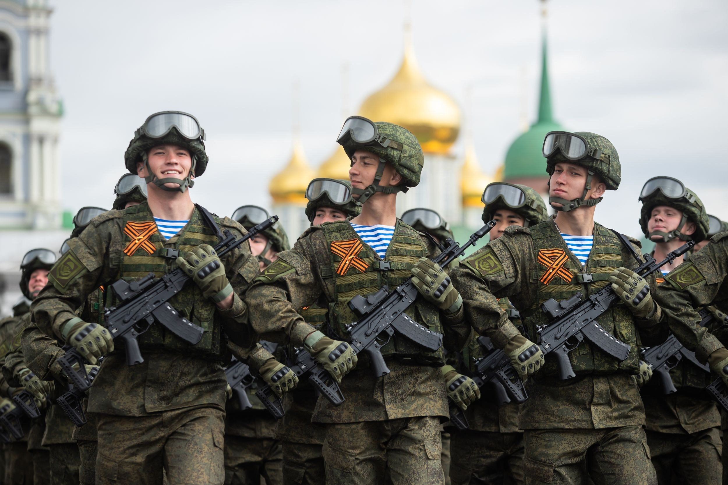 Генеральная репетиция Парада Победы (5 мая 2024). Репортажный фотограф Алексей Пирязев