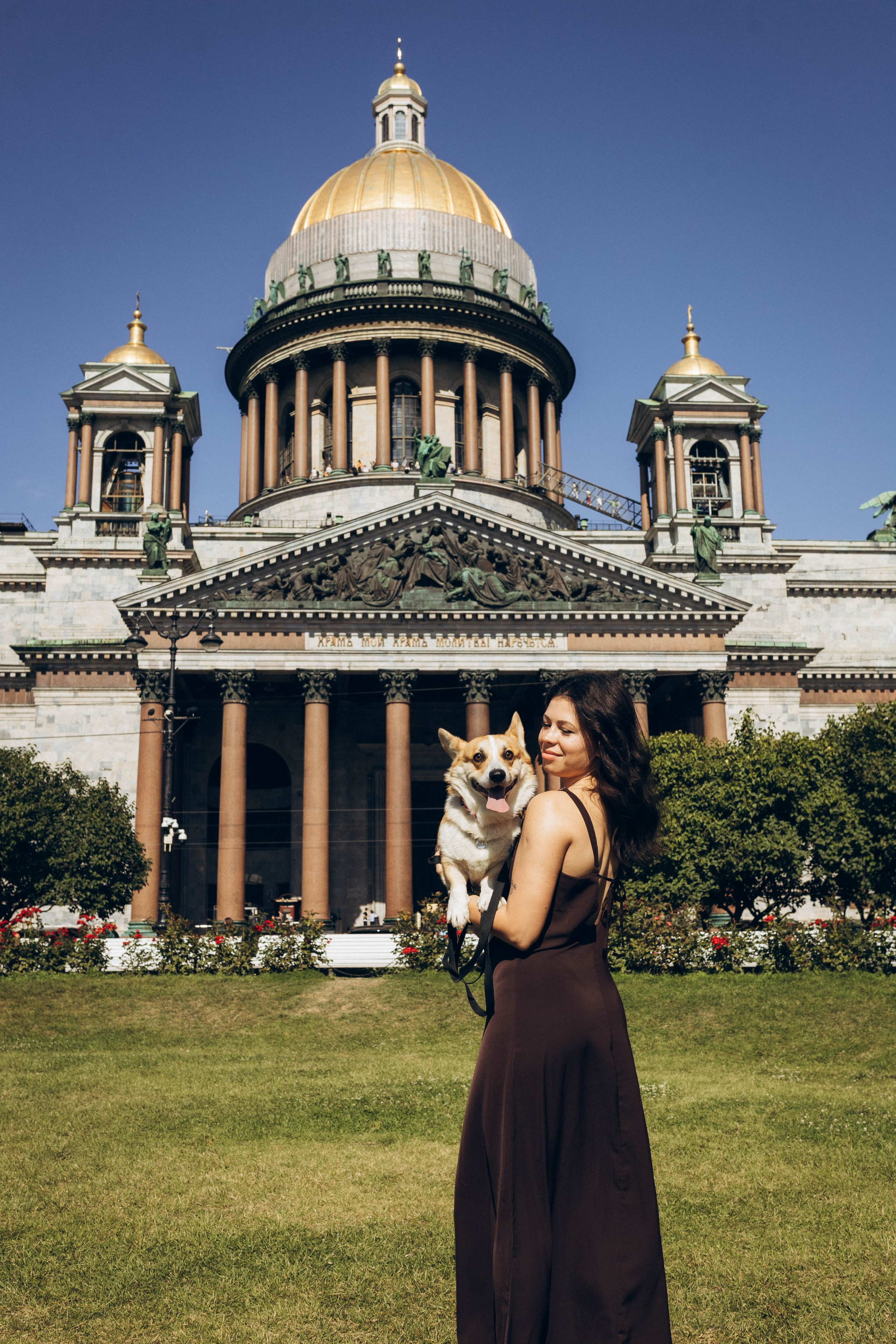 Фотосессия с собакой. Фотограф в Санкт-Петербурге Полина