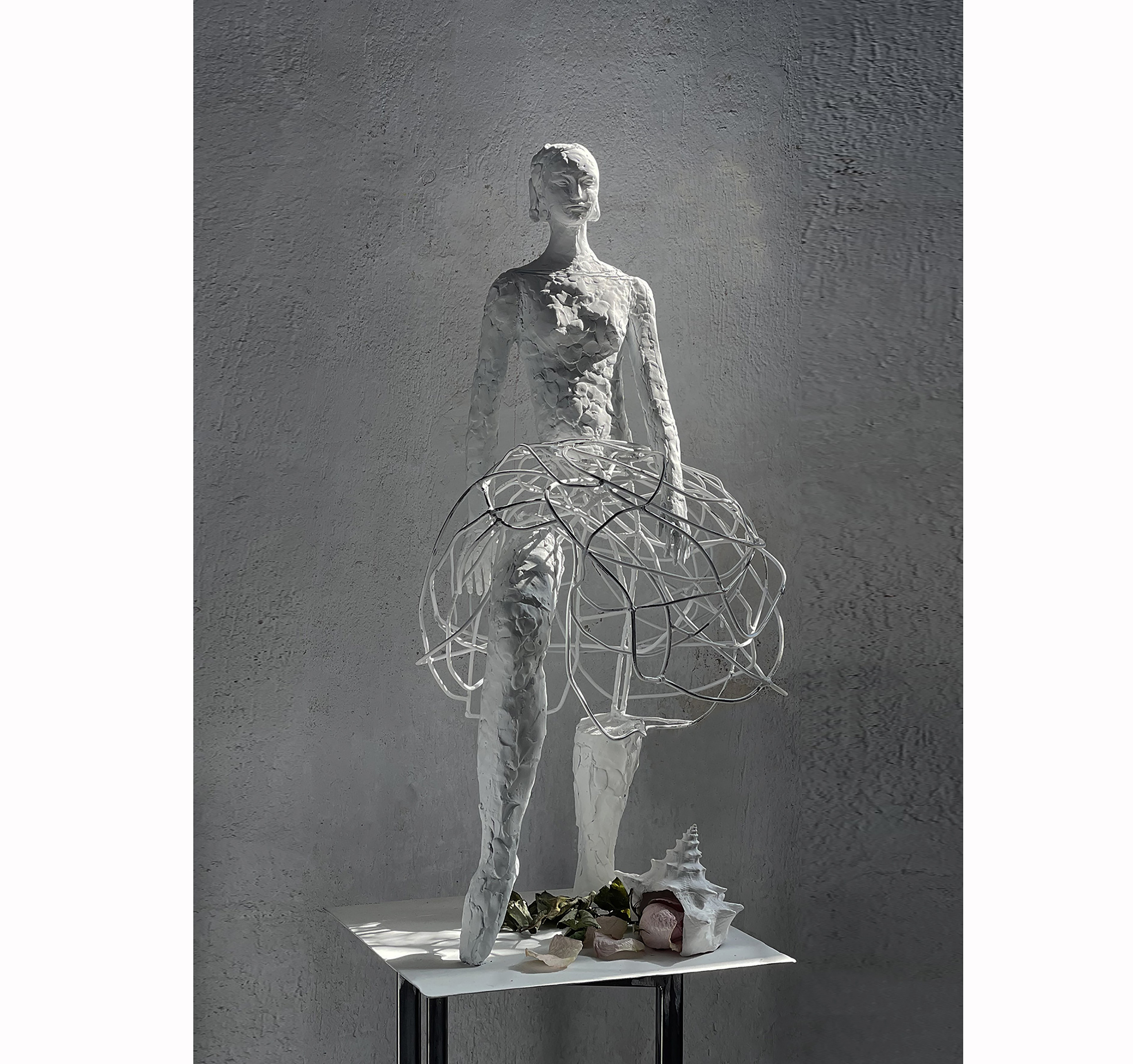 Белая балерина. Художник — скульптор Антонина Фатхуллина