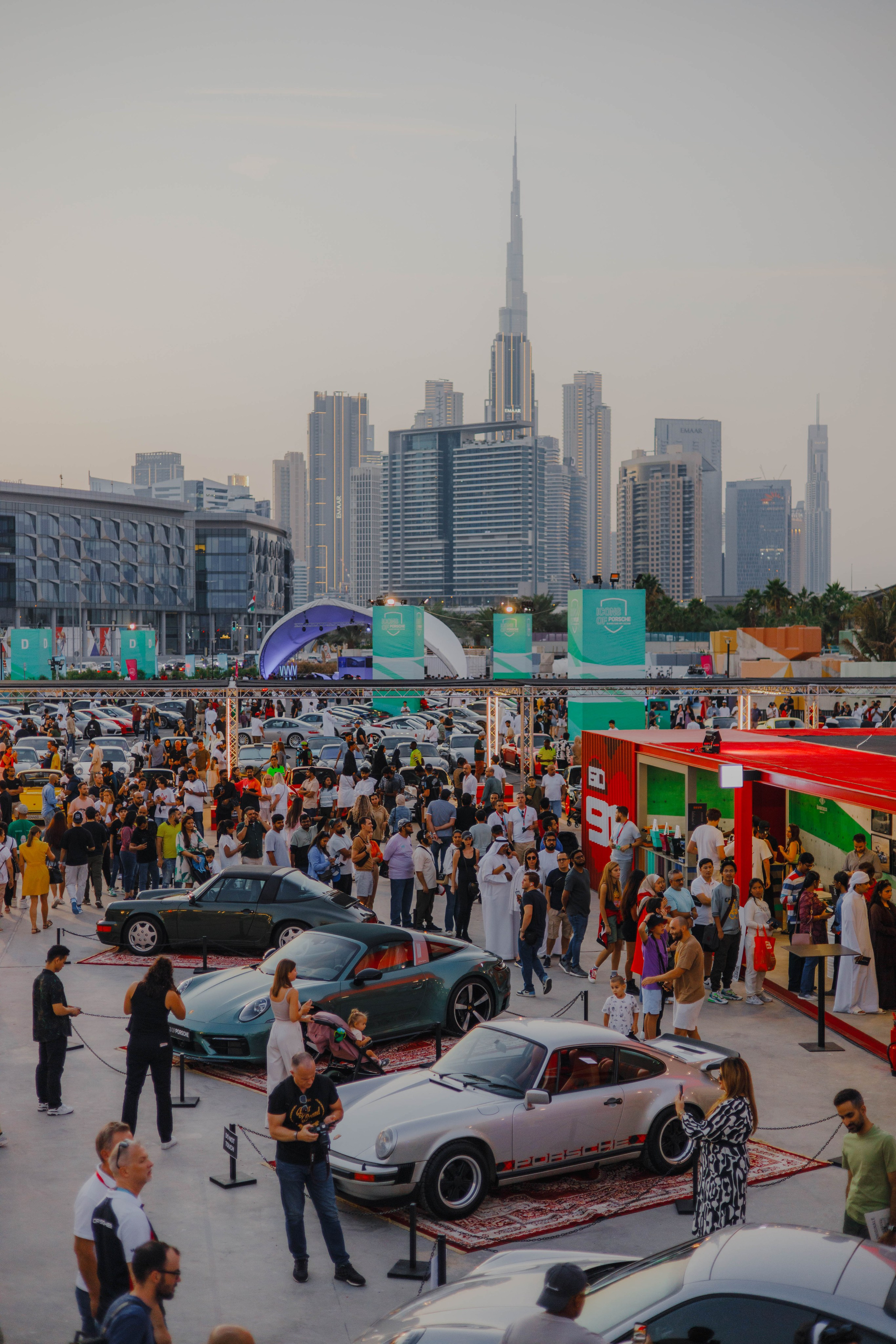 Icons of Porsche. Dubai. Фотограф Андрей Баксов