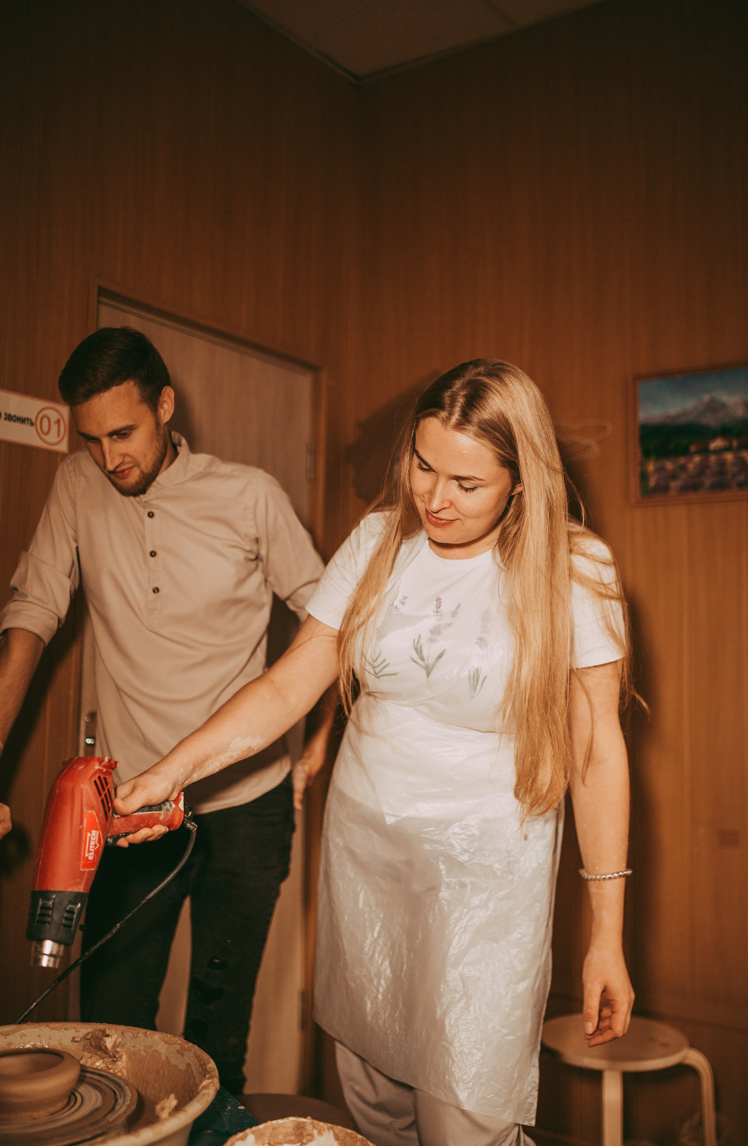 Лав стори в гончарной. Семейный и детский фотограф в Нижнем Новгороде Наумова Лидия