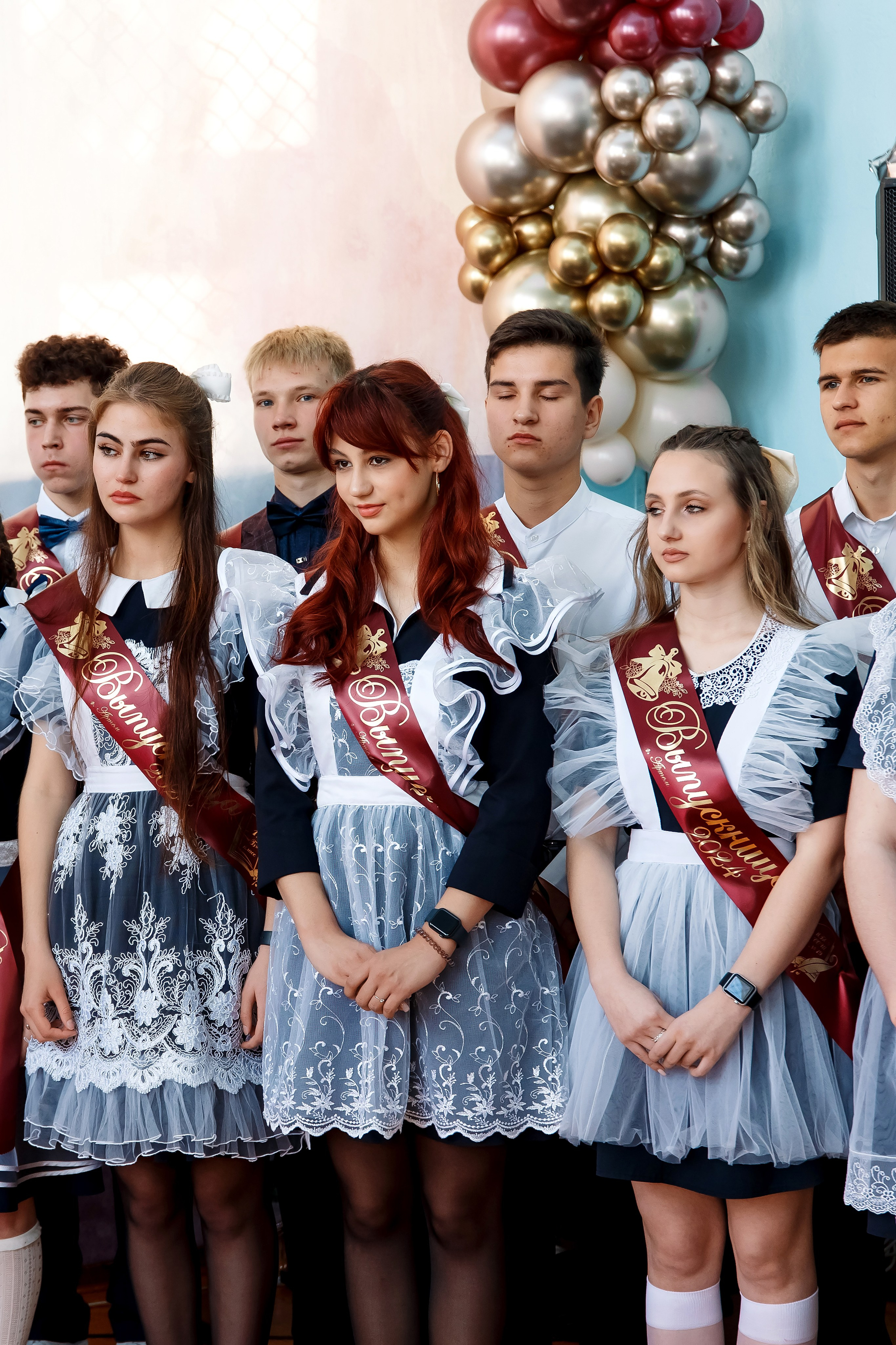 11 класс Последний звонок. Фотограф Любовь Корниенко, Примоский край