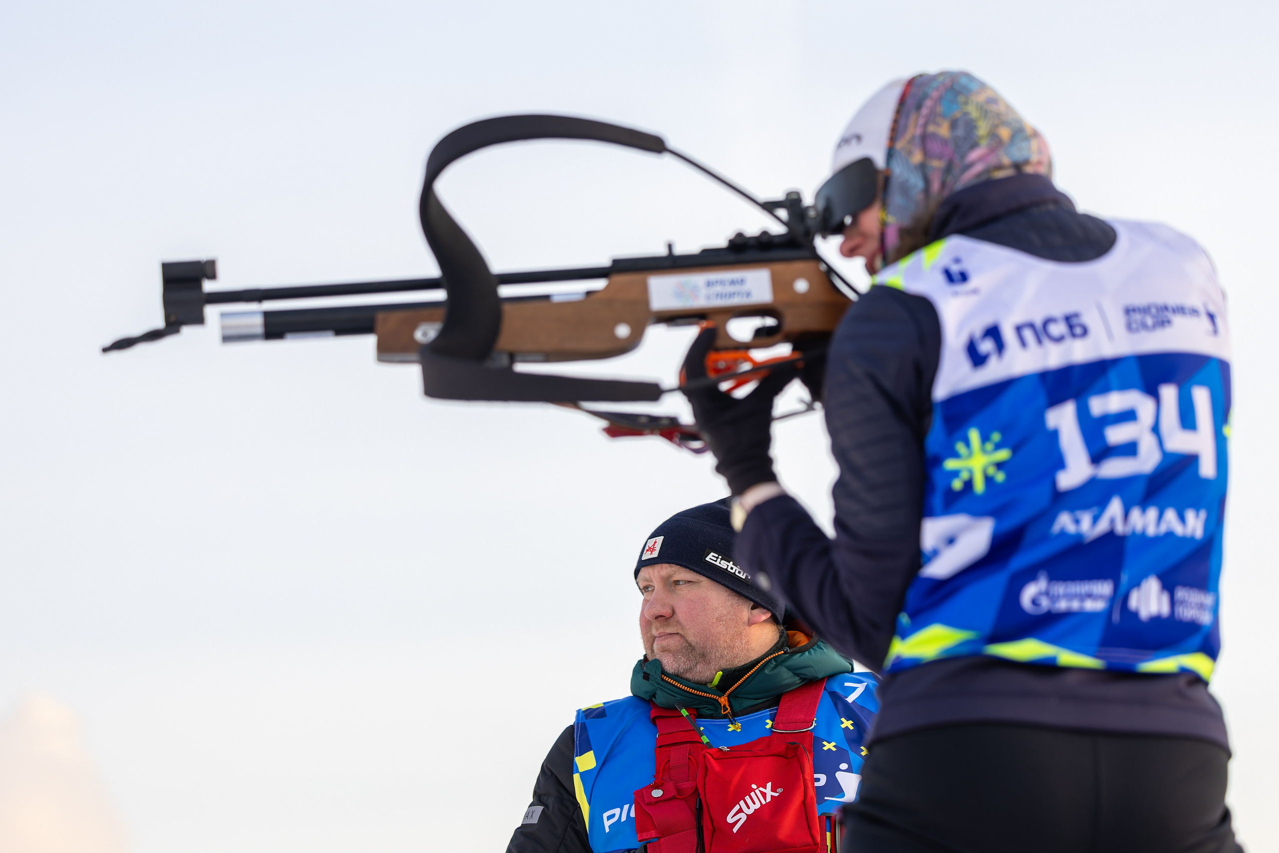 Биатлон. Репортажный фотограф в Москве Екатерина Якель