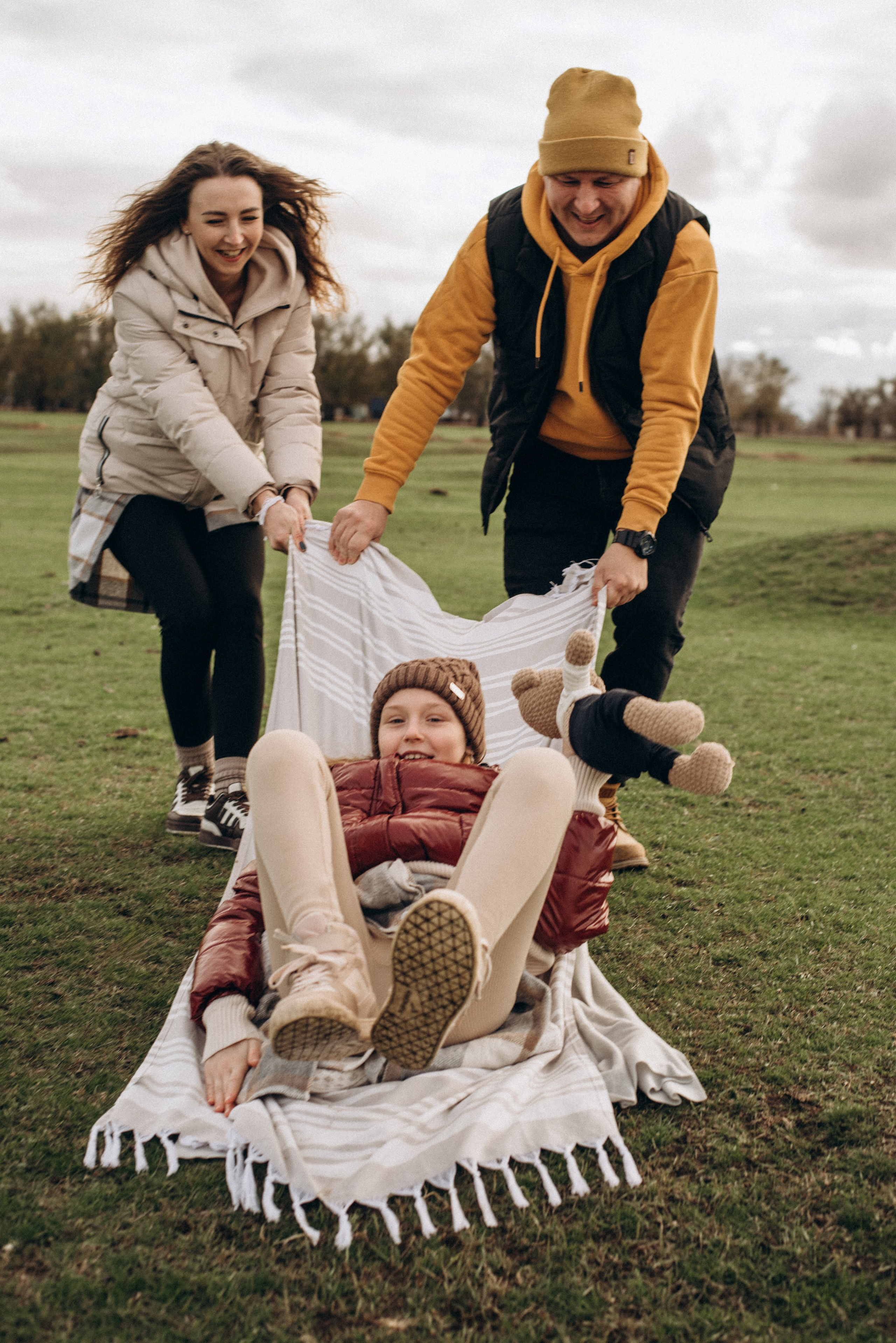 Миша, Настя и Лера