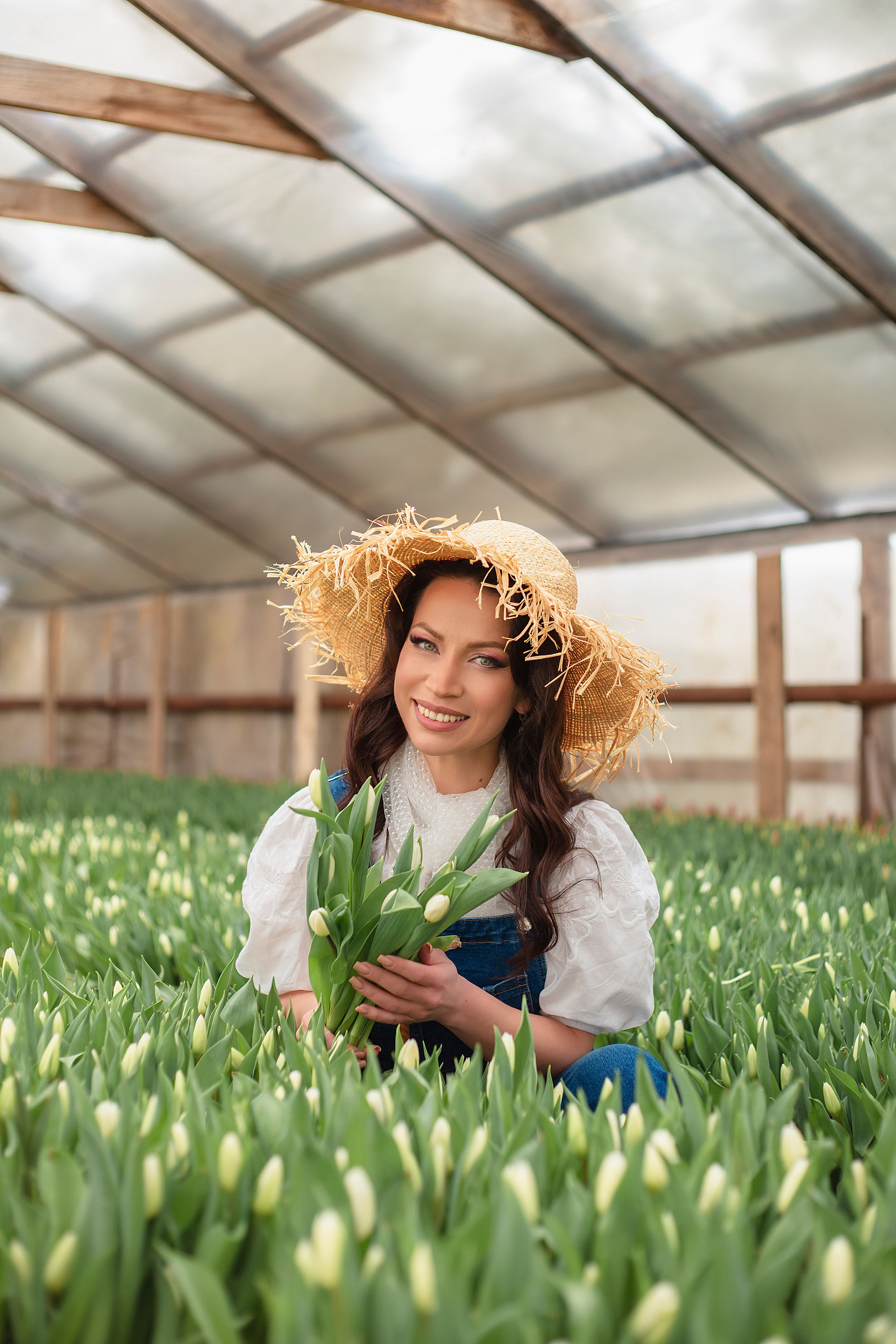 Фотодень в теплице с тюльпанами. Фотограф Ольга Бобб Нижний Новгород