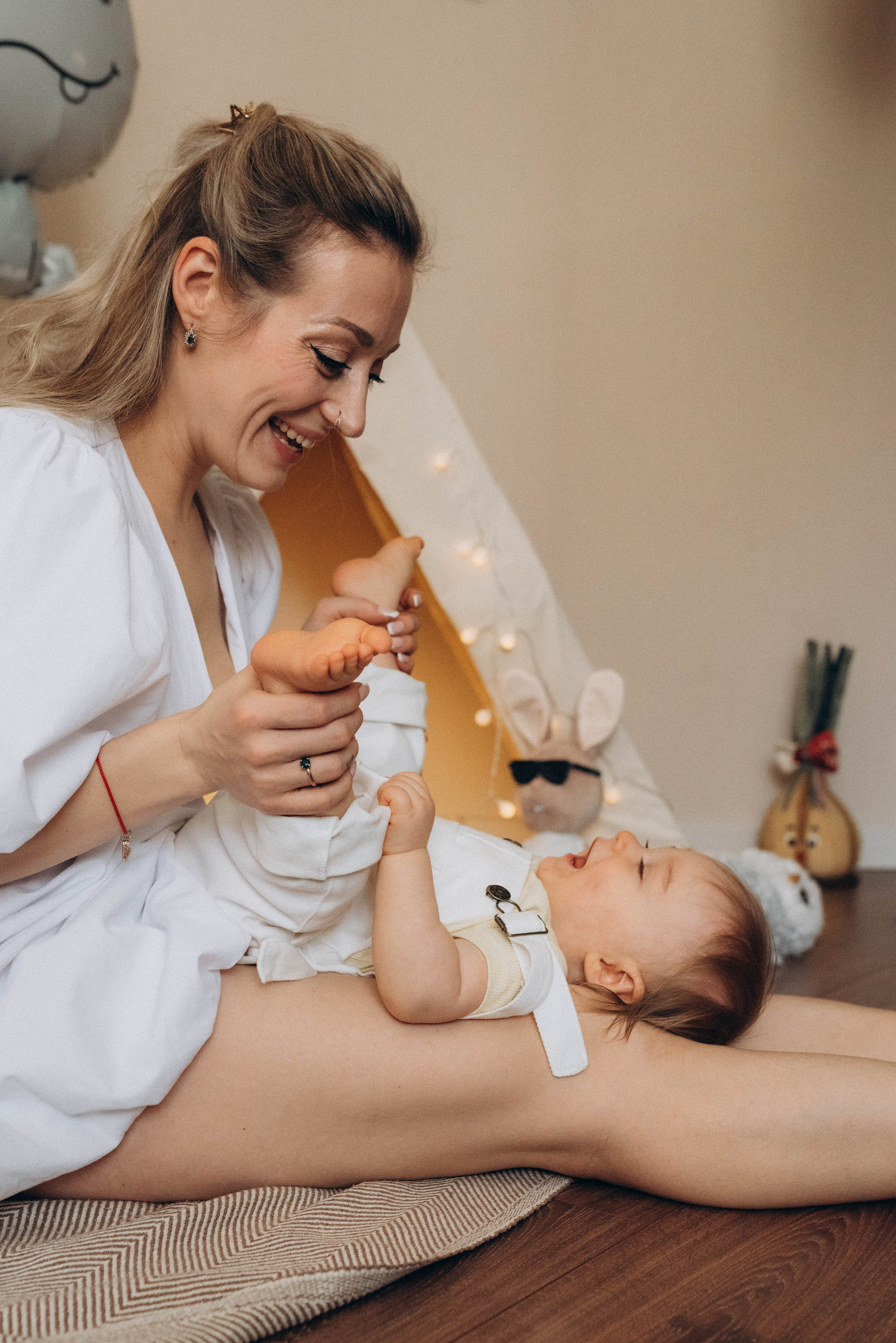 Домашняя фотосессия ко дню рождения малыша. Семейный фотограф в Железнодорожном Масаева Елена