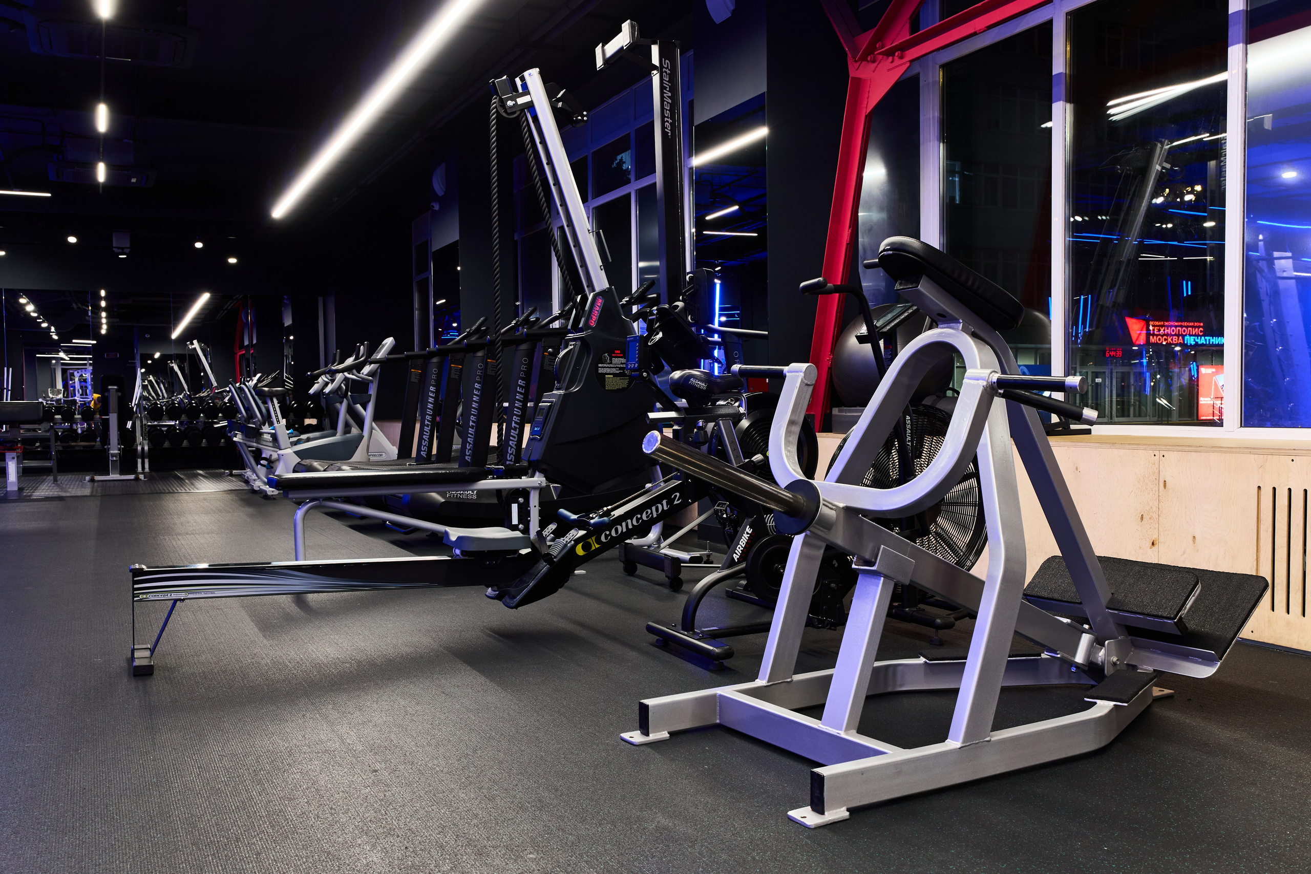 Интерьерная съёмка фитнесс клубов и спортивных площадок. КонТайм: профессиональная съемка для организаций