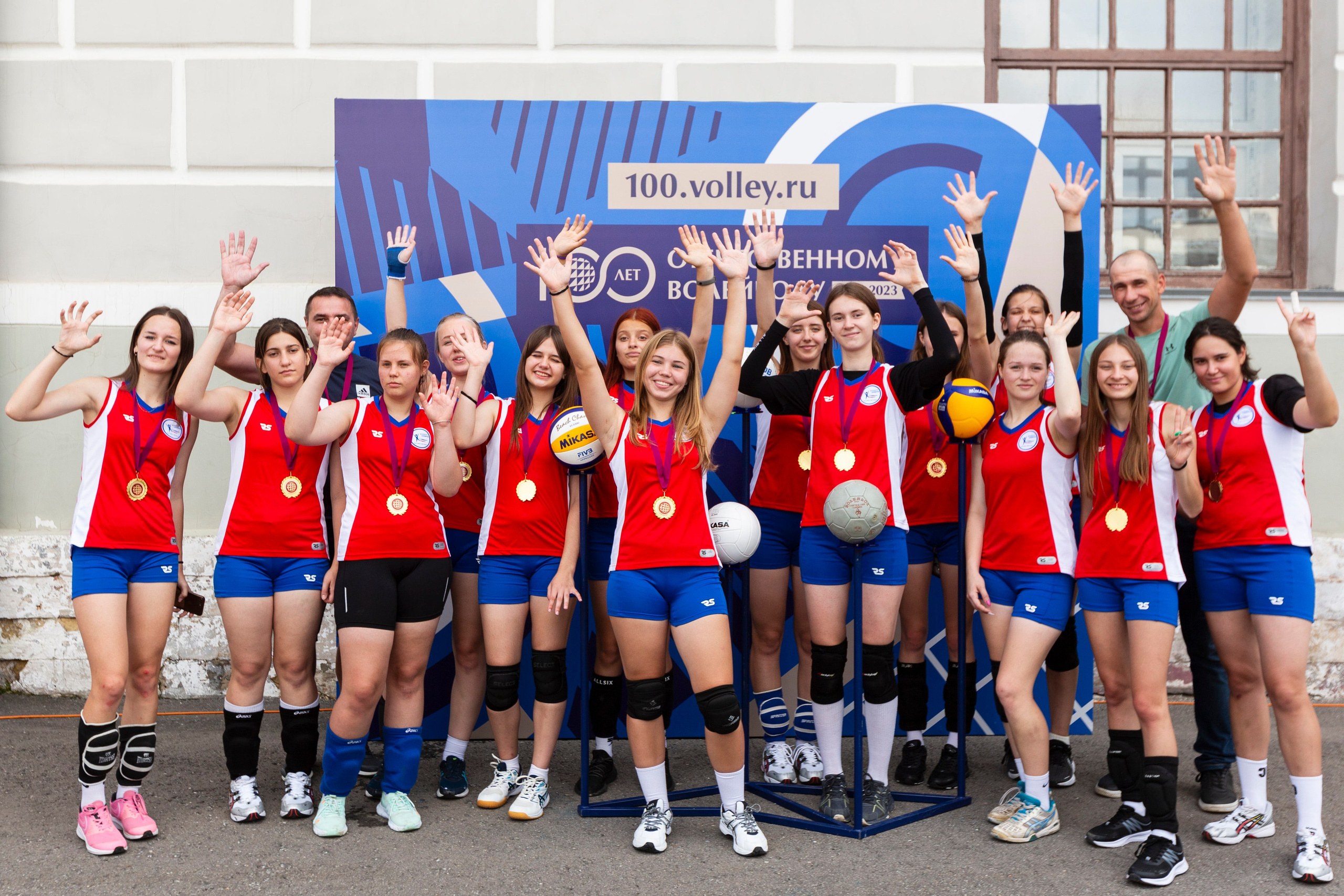 100 ЛЕТ ОТЕЧЕСТВЕННОМУ ВОЛЕЙБОЛУ. Фотограф Георгий Нигматулин