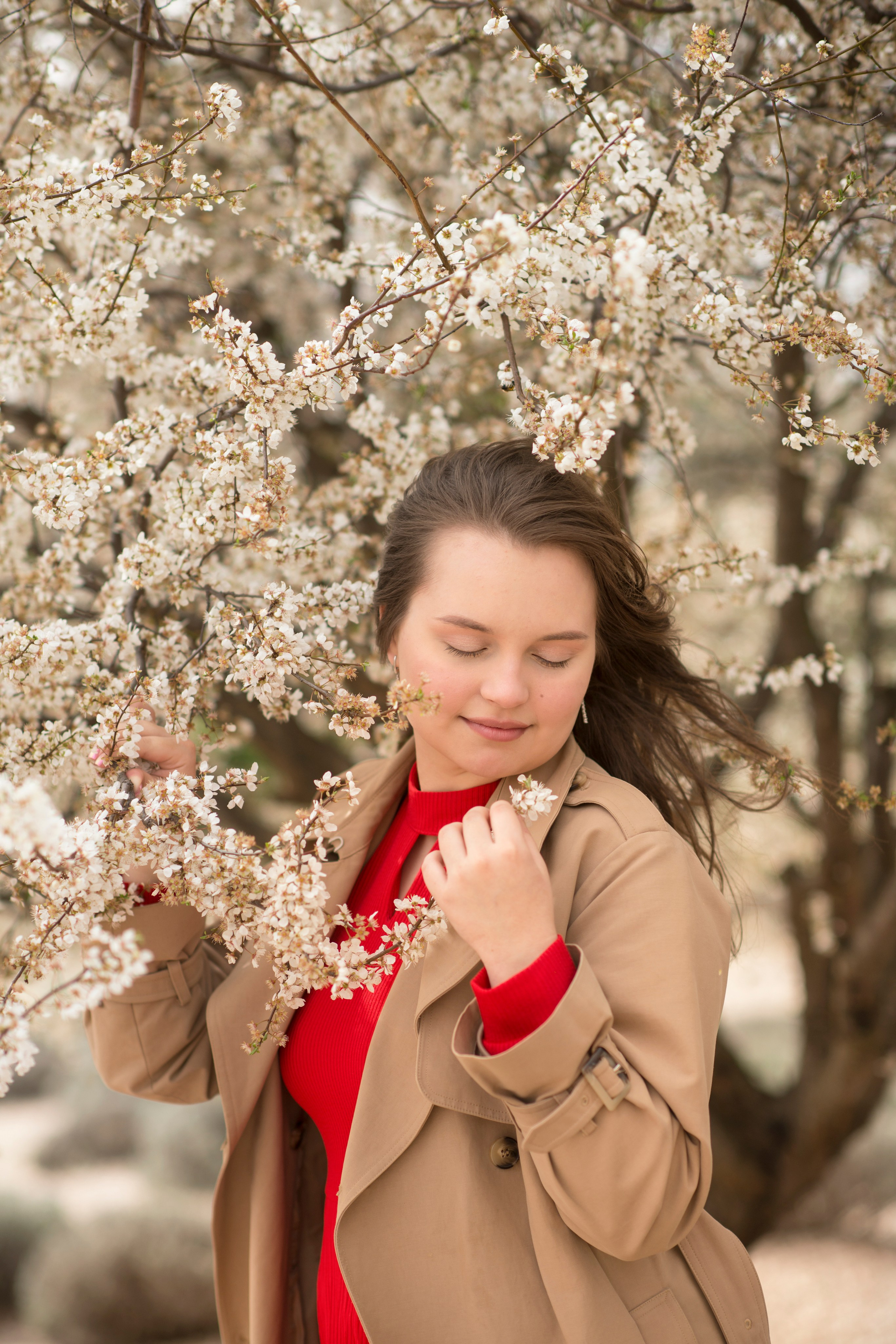 В цветущем миндале. Семейный и детский фотограф в Севастополе. Семейный фотограф в Ялте