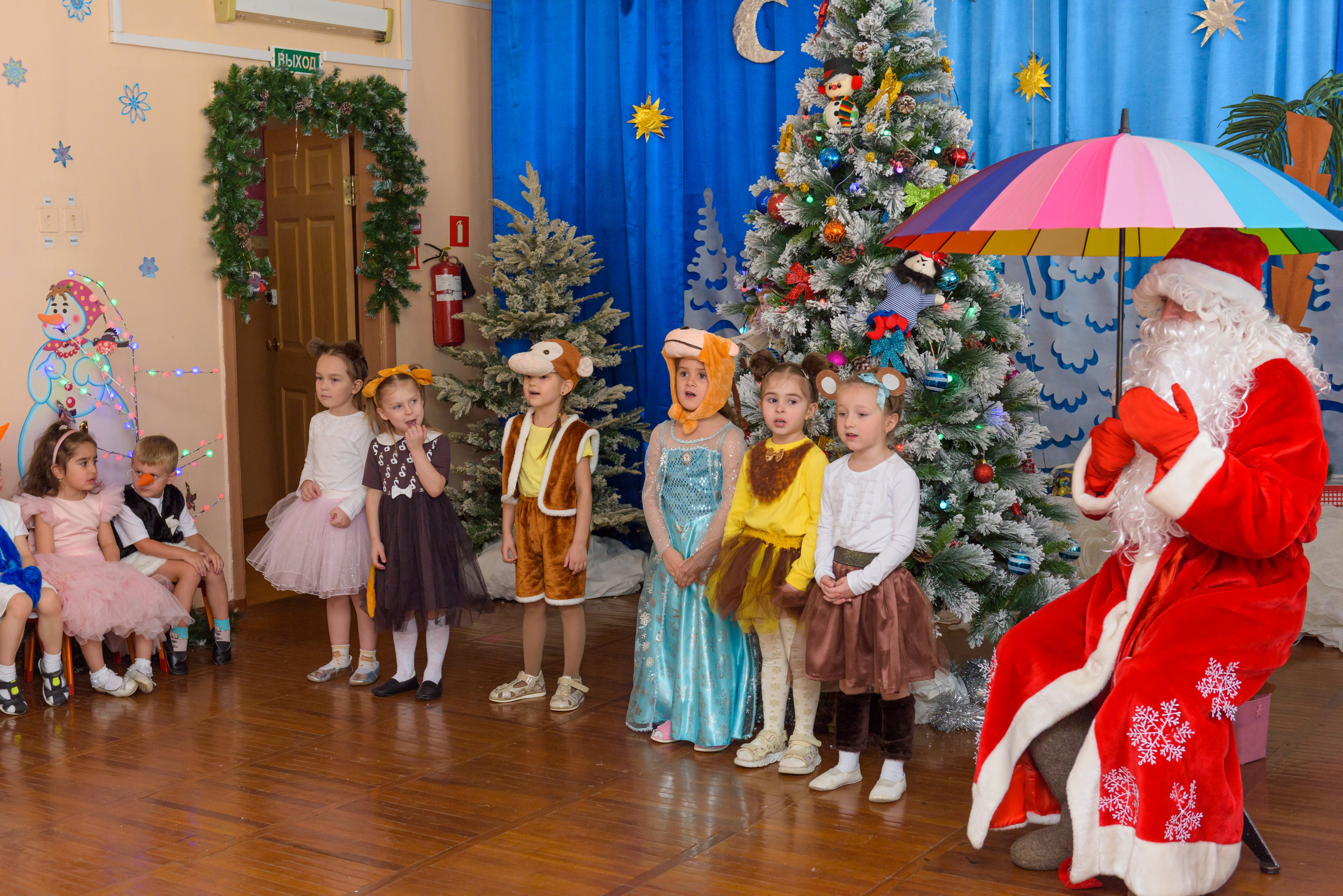 Новогодний утренник Сад№ 33. Семейный и свадебный фотограф во Владивостоке