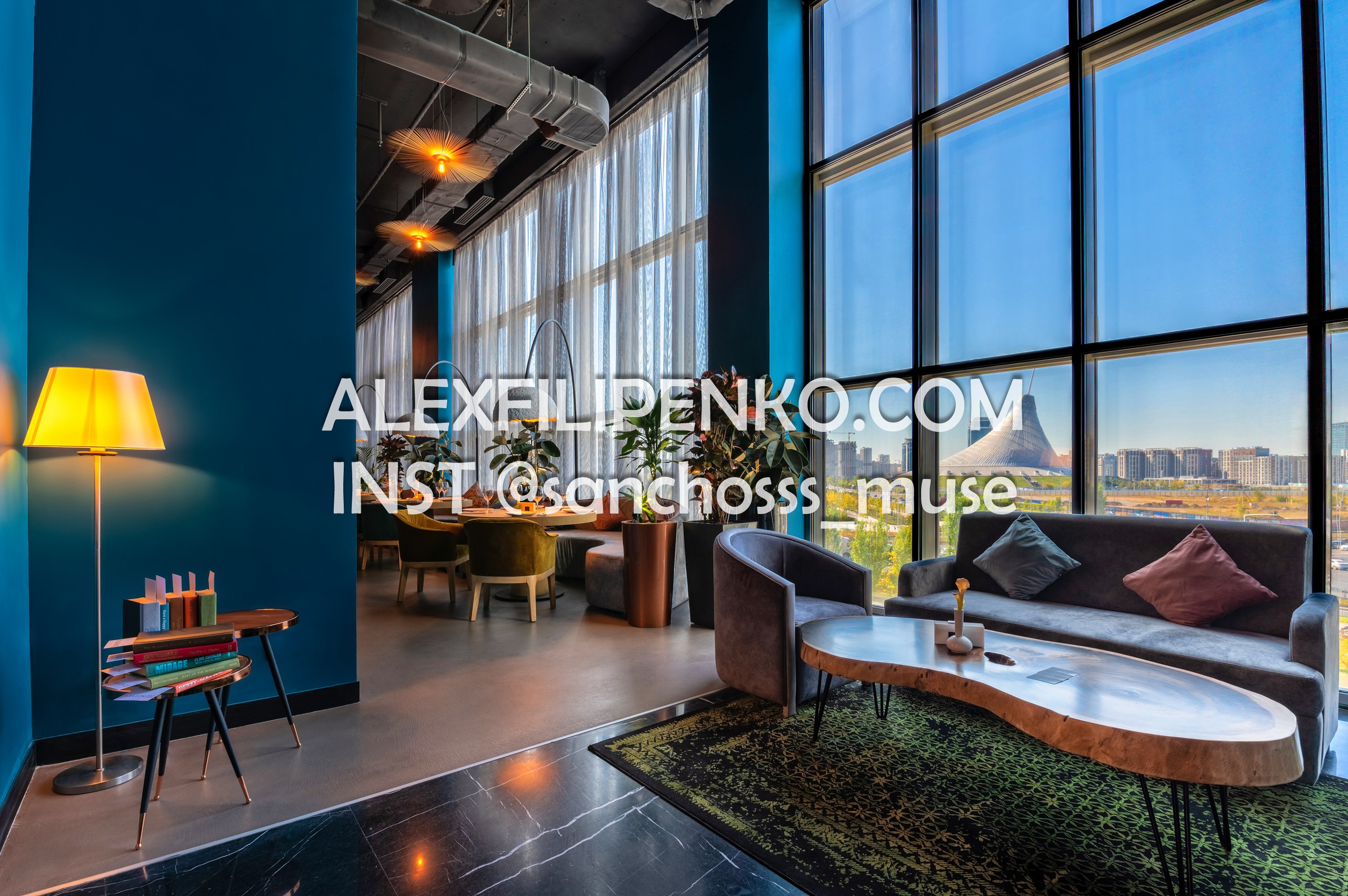 Ресторан Once. Фотограф интерьера недвижимости и архитектуры в Астане