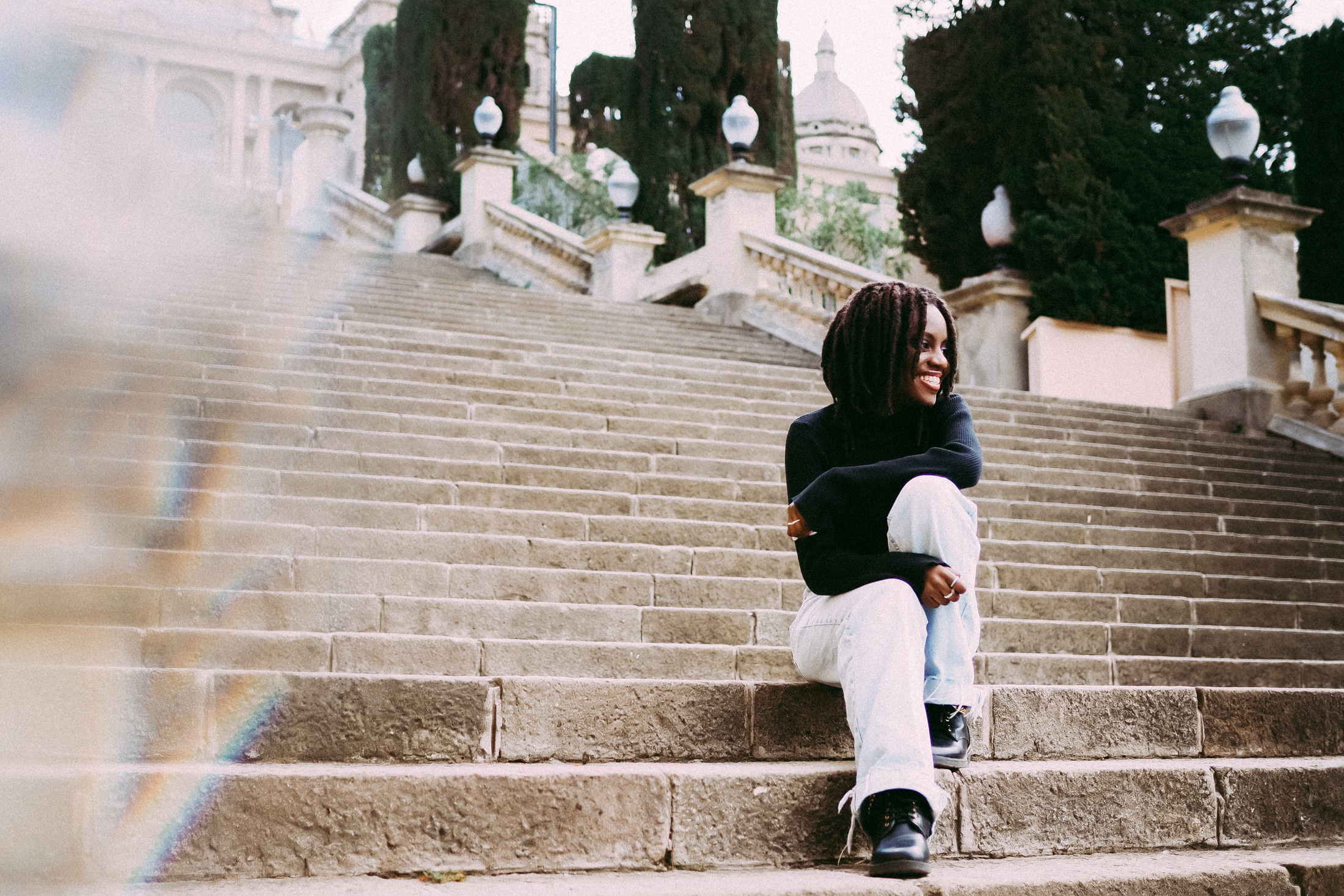 A street photoshoot in Barcelona. Фотограф в Барселоне Валиулова Ася