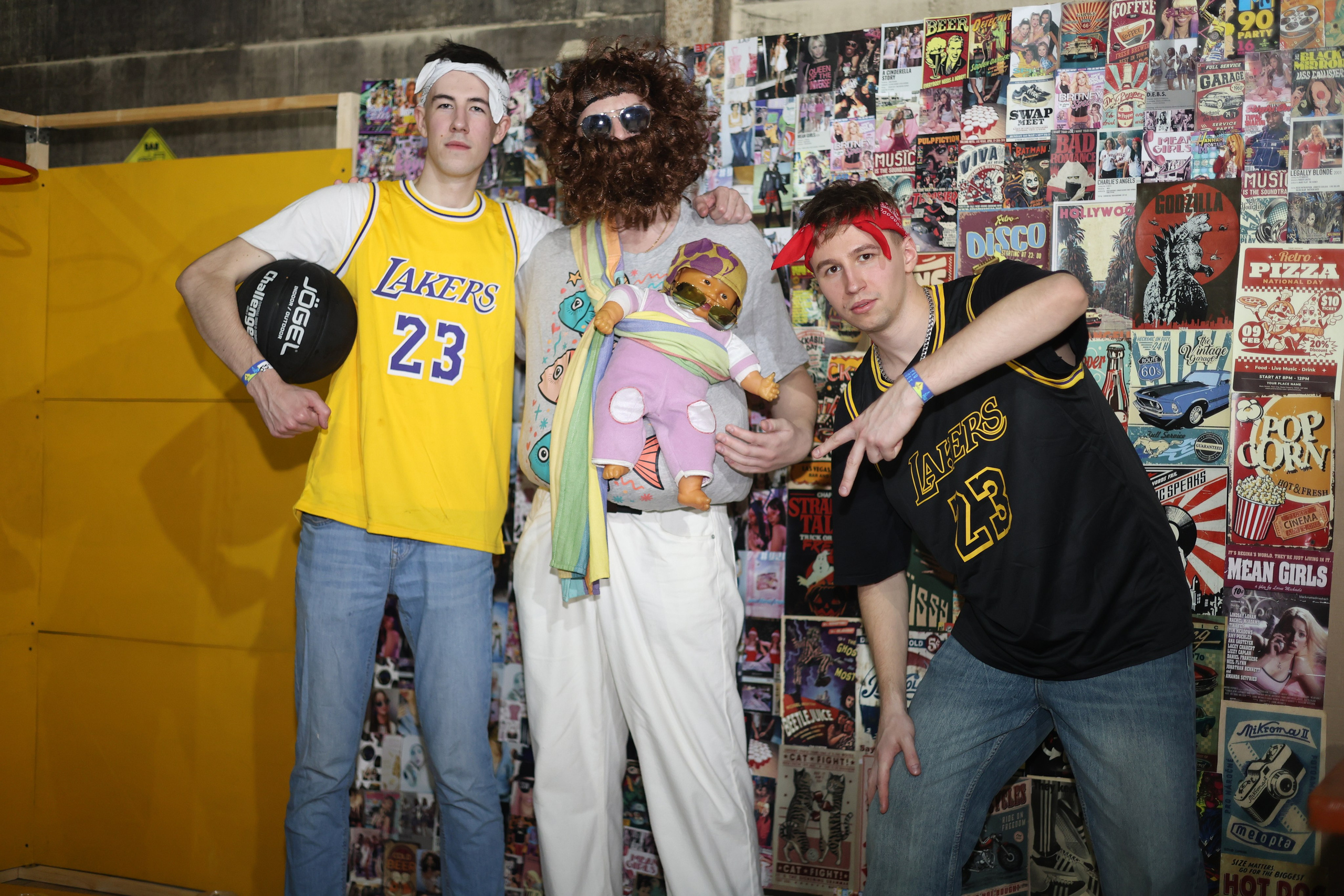 Student american-style party. Mintonov's Film Studio