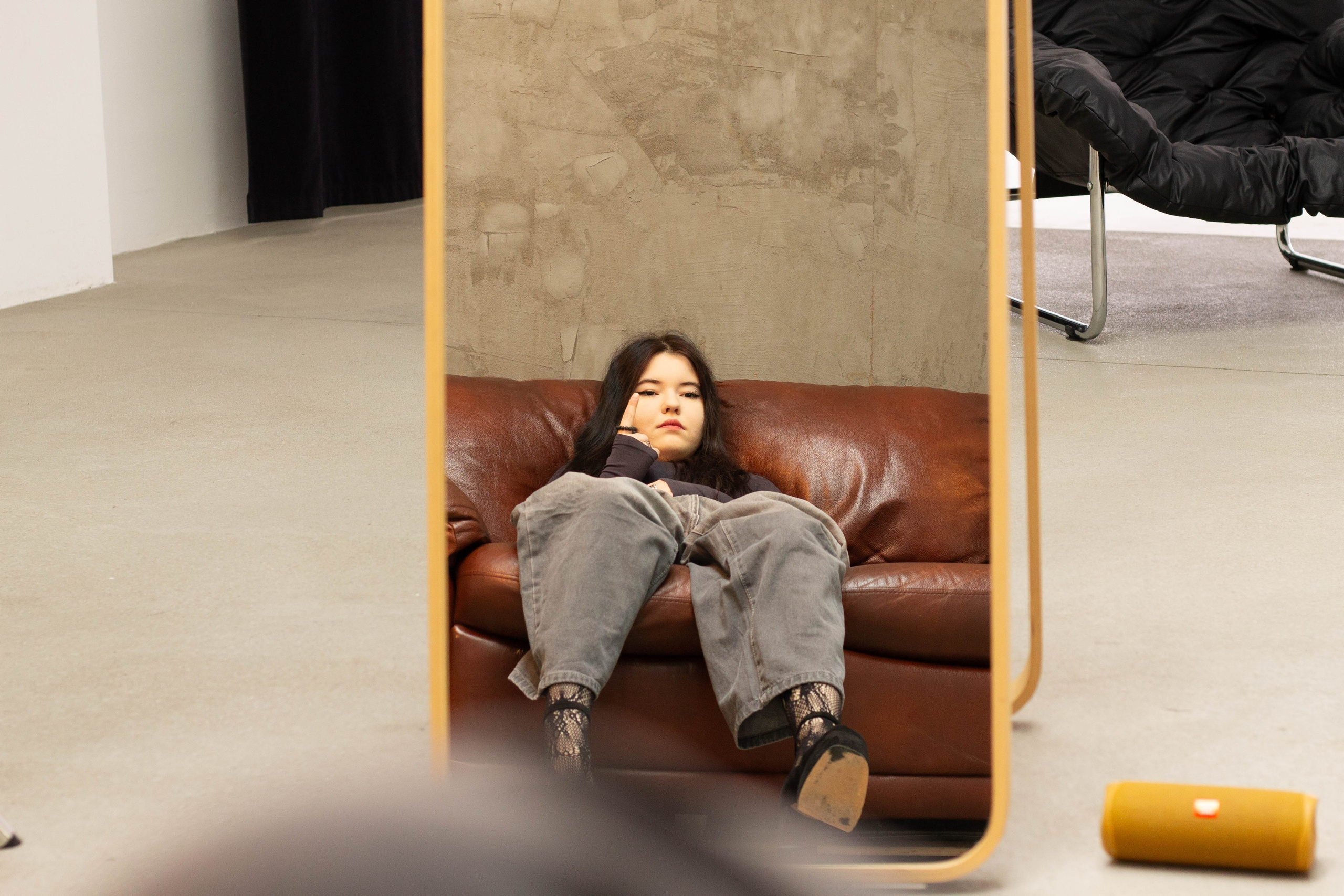 Портрет в студии. Mintonov's Film Studio