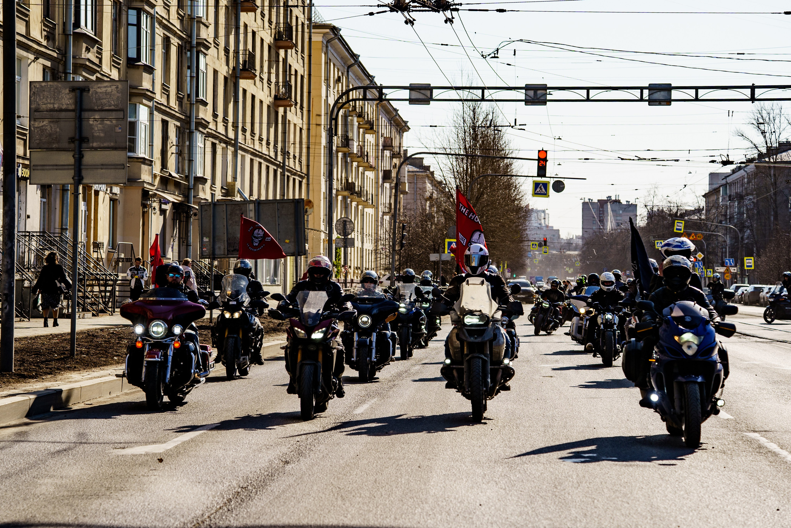 Прохват мотоклуба Norman Riders ч.1. Концертный и репортажный фотограф в Санкт-Петербурге Слава Пахомов