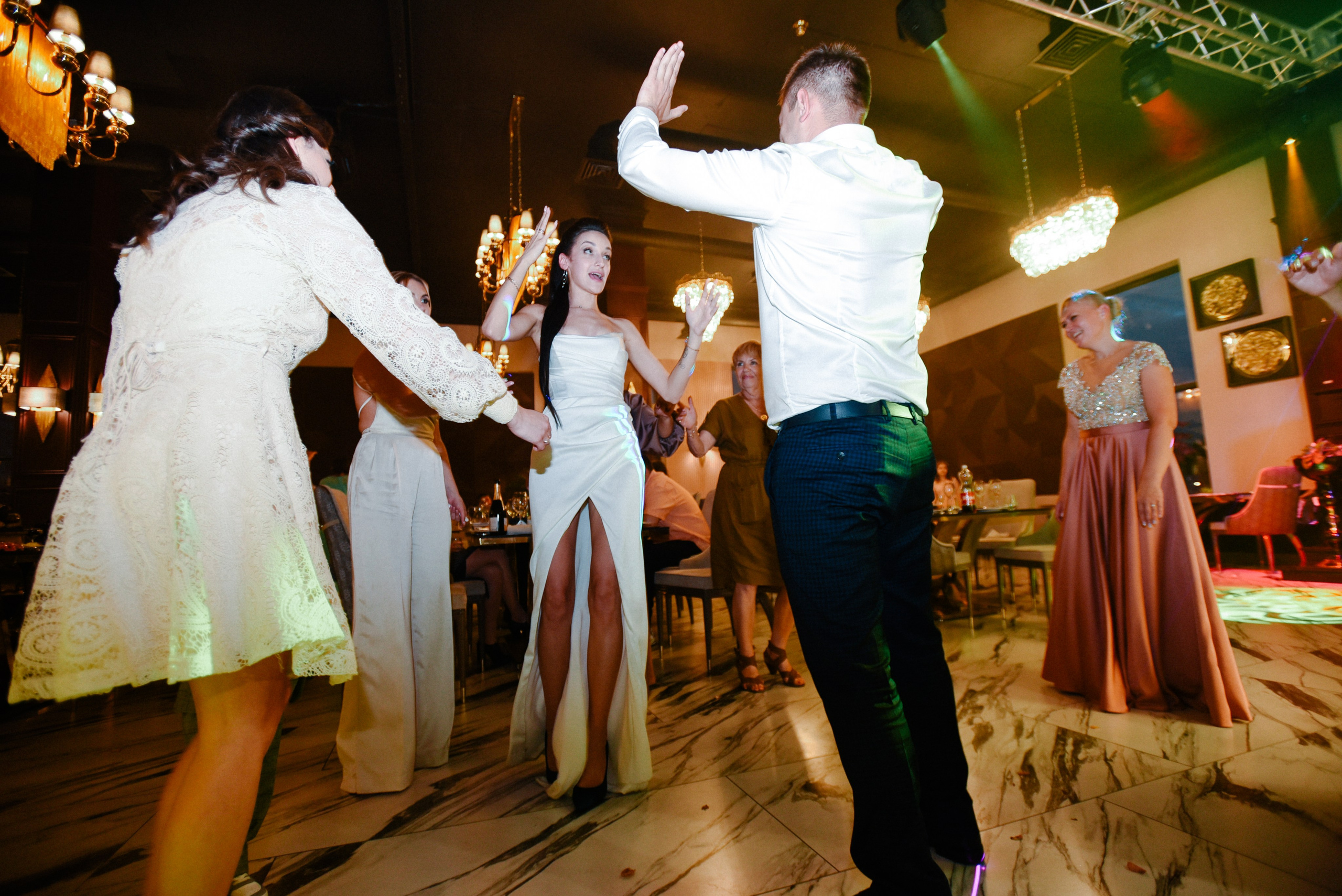 Виктор и Ангелина Банкет на 100 гостей Ресторан Segreto. Фотограф Лола Волна, город Москва