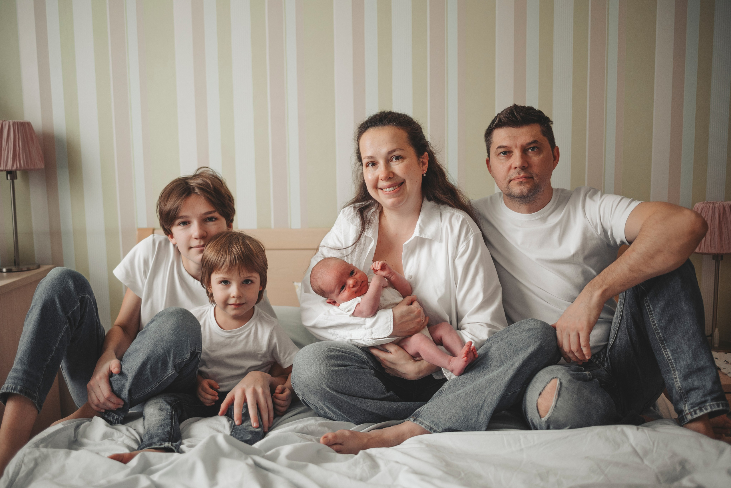 Домашние съёмки. Семейный фотограф в Москве Алёна Шкурлакова
