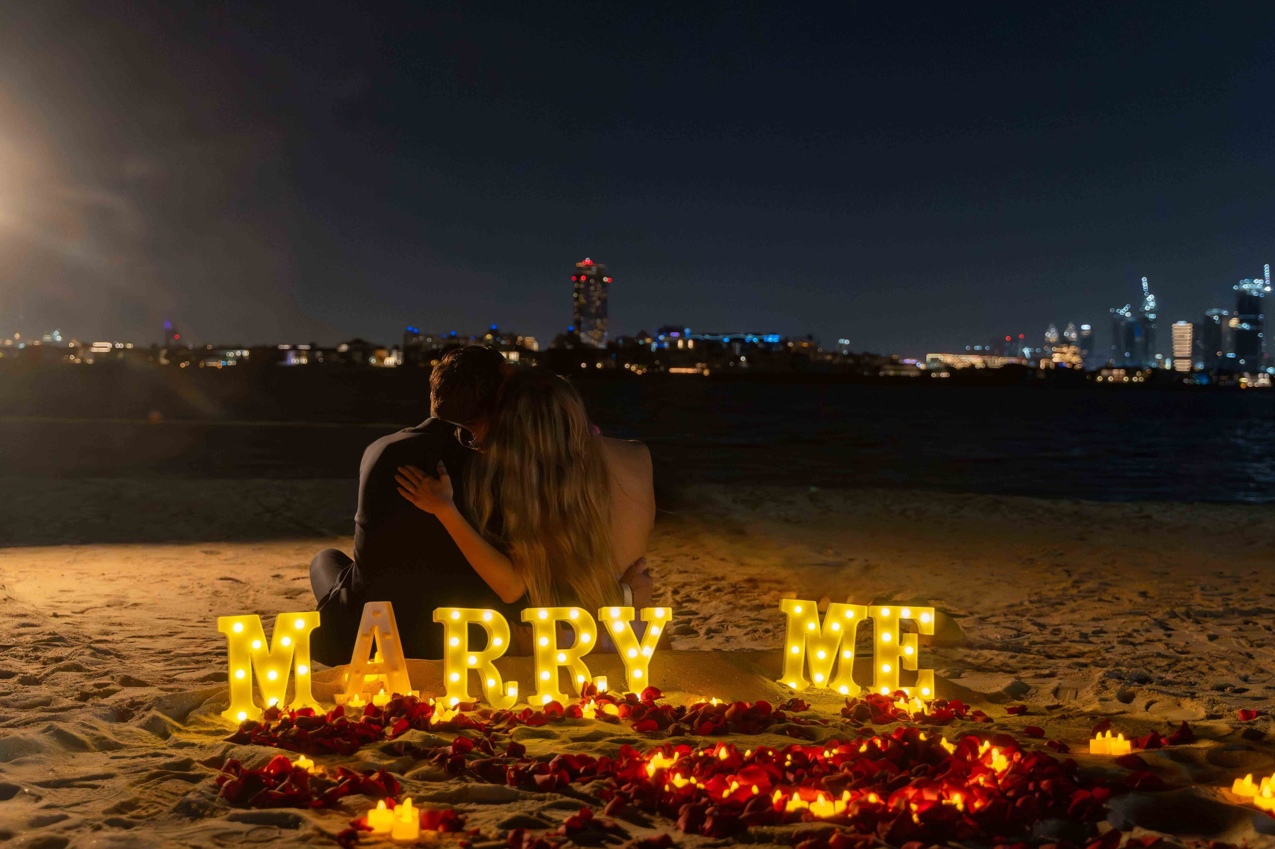 Шикарное предложение руки и сердца. Фотограф и видеограф в Москве и Абу Даби Мария Кулагина