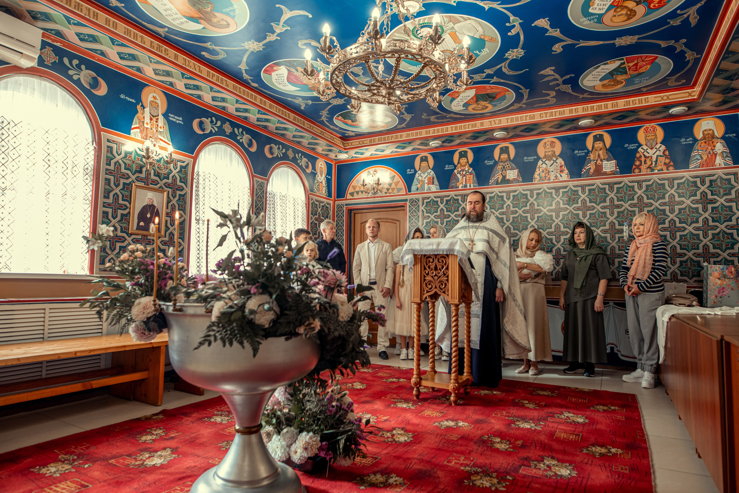 Таинство Крещения Александры. Фотограф Таинств Крещения и Венчания в г. Курске