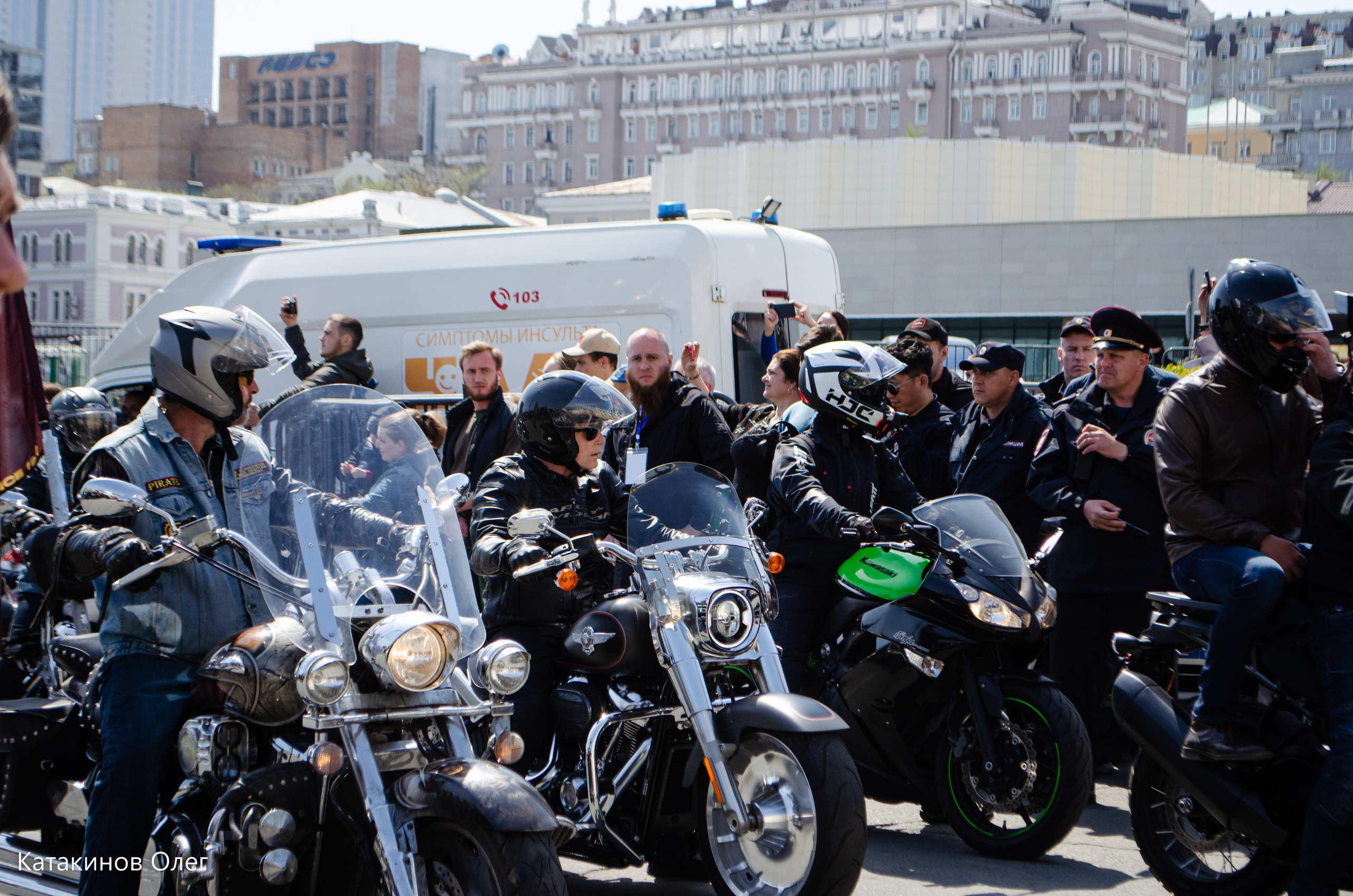 Открытие байкерского сезона 2024. Олег Катакинов| Репортажный фотограф в городе у моря (Владивосток)
