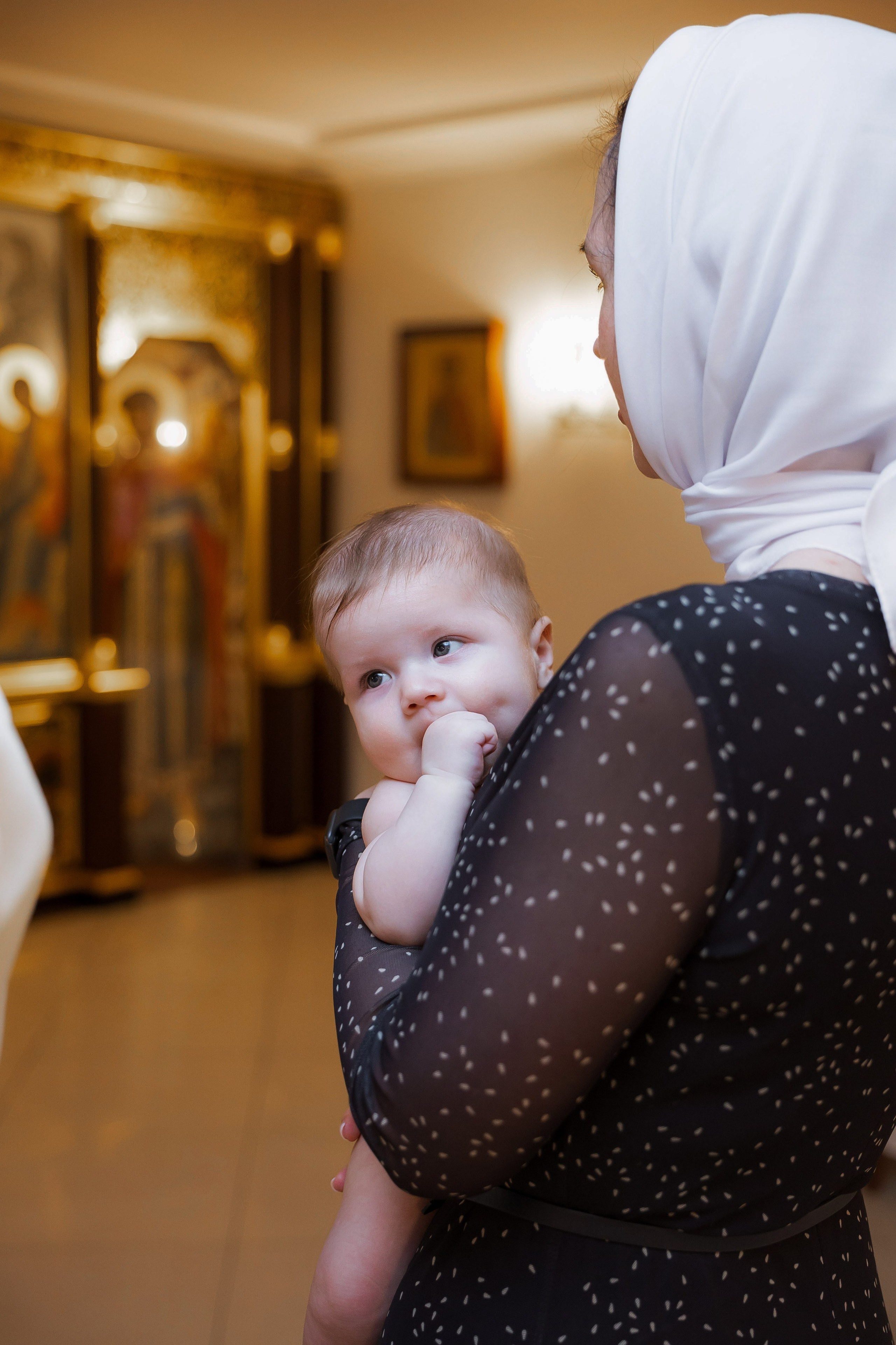 Крещение Андрея. Семейный и детский фотограф в Москве Александра Мак