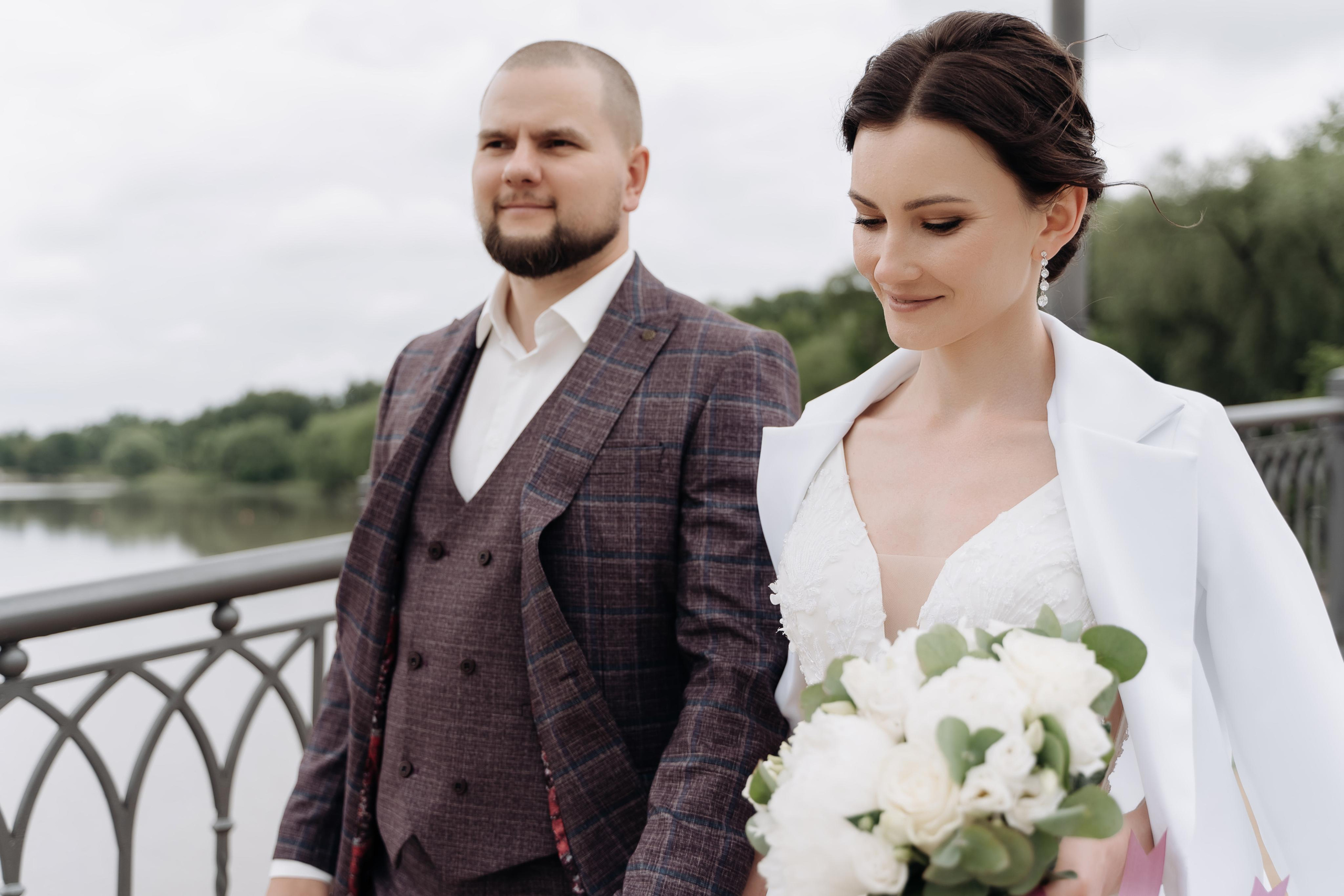 Свадебная фотосессия в парке Царицыно