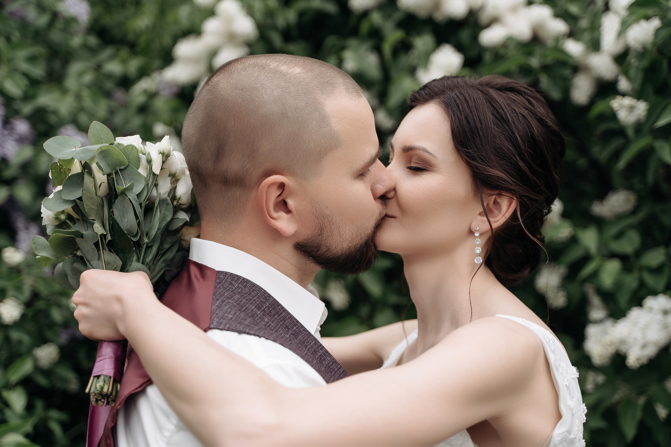 Свадебная фотосессия в парке Царицыно