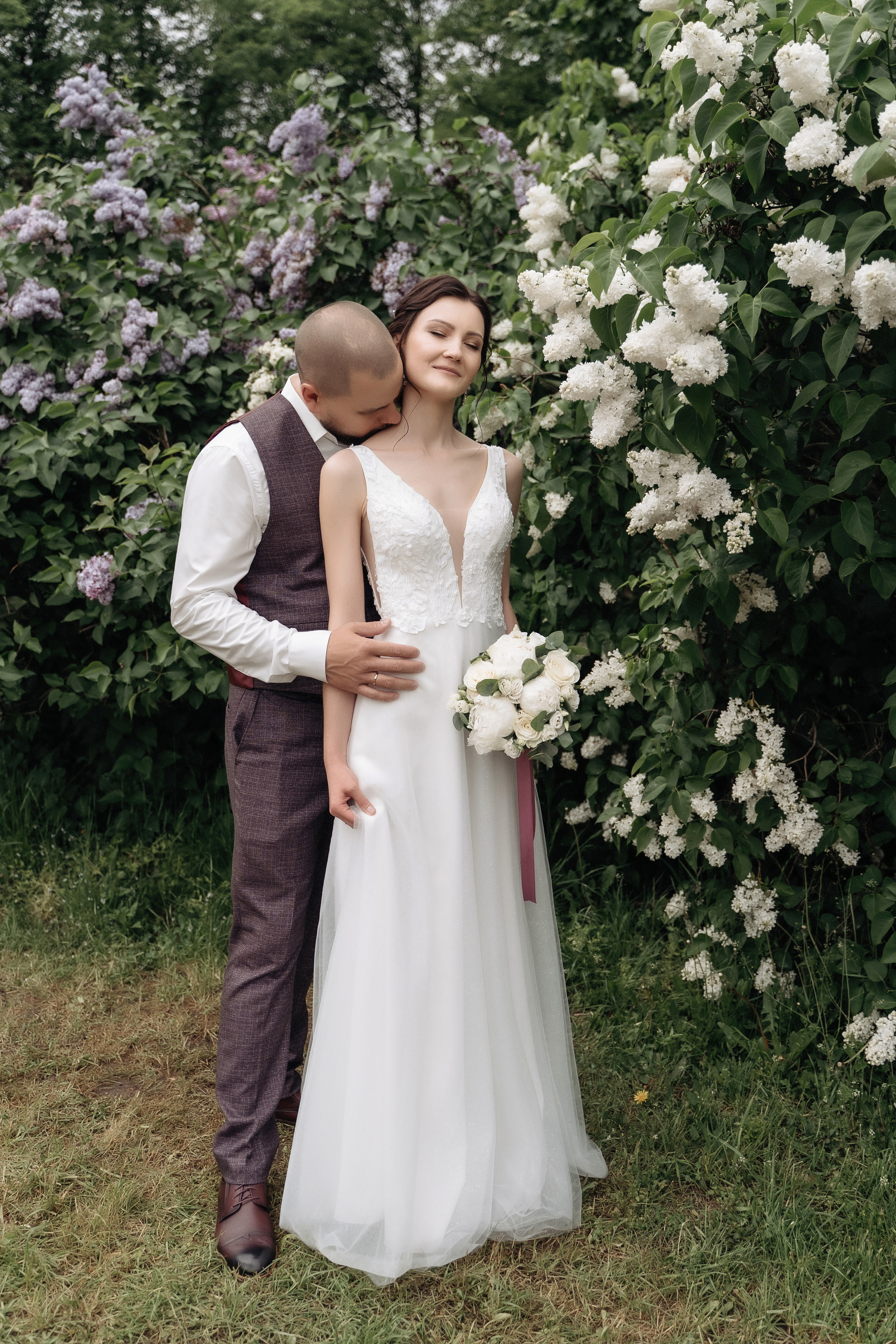 Свадебная фотосессия в парке Царицыно