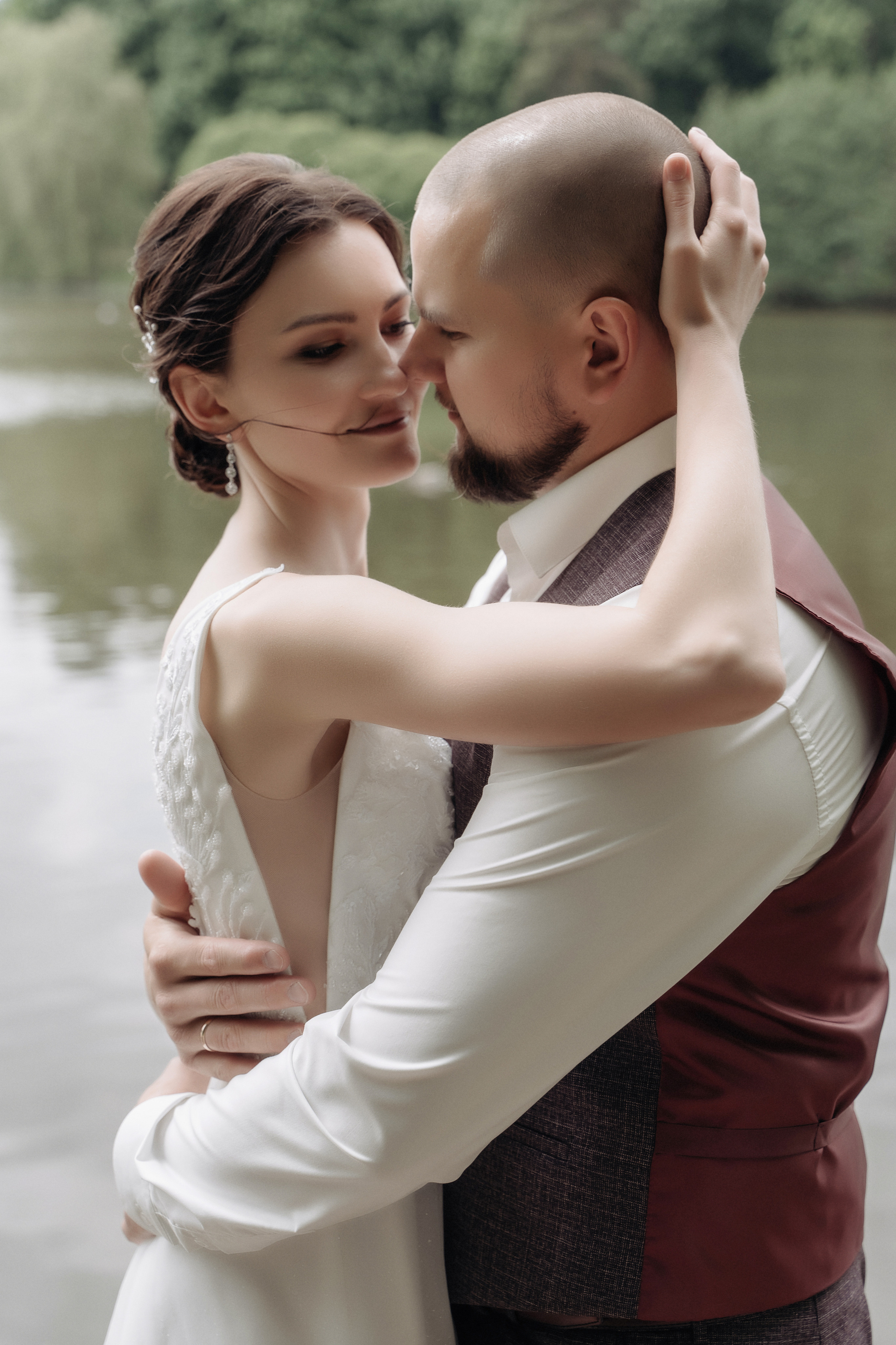 Свадебная фотосессия в парке Царицыно