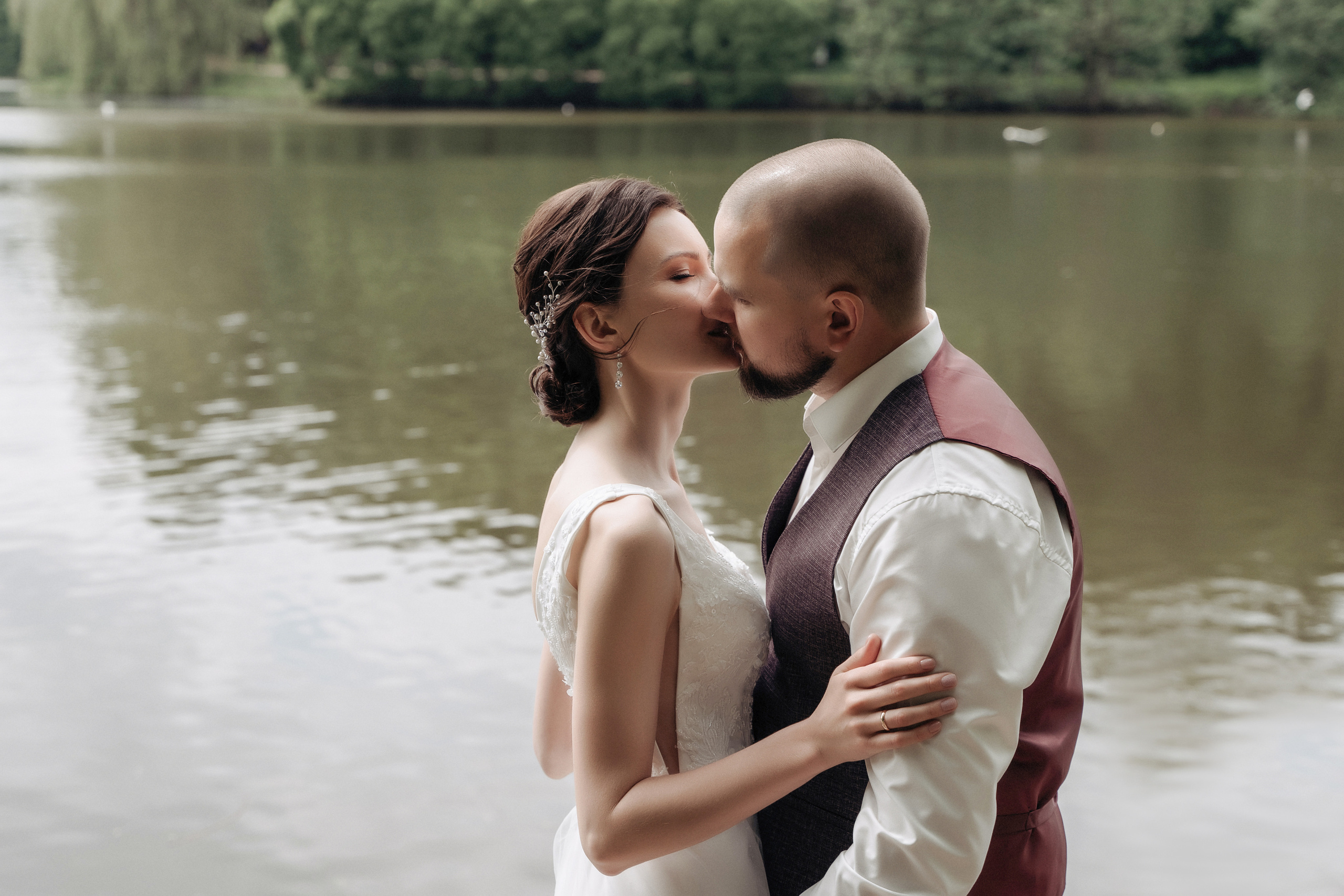 Свадебная фотосессия в парке Царицыно