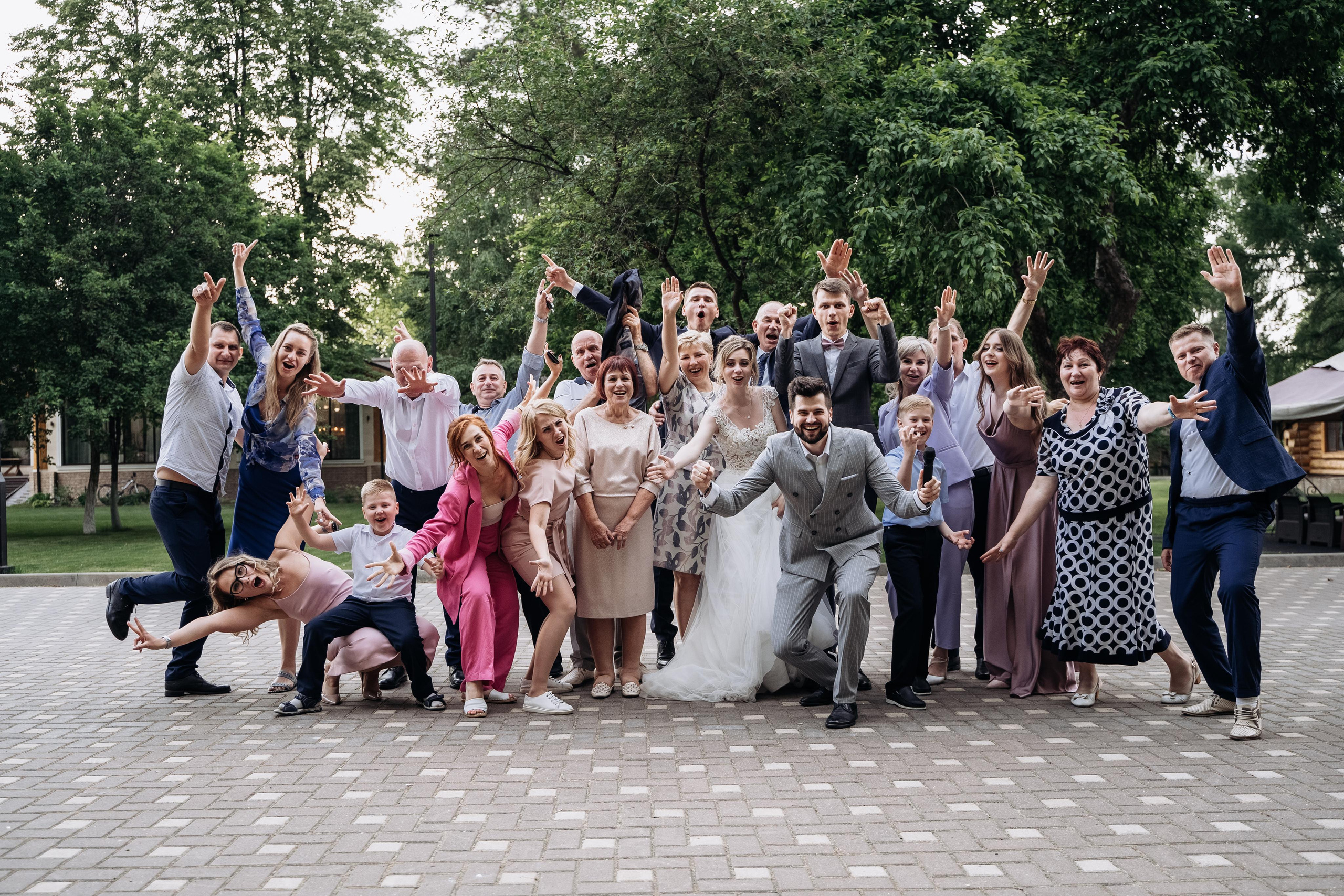 Свадебная фотосессия летом в Москве и Московской области