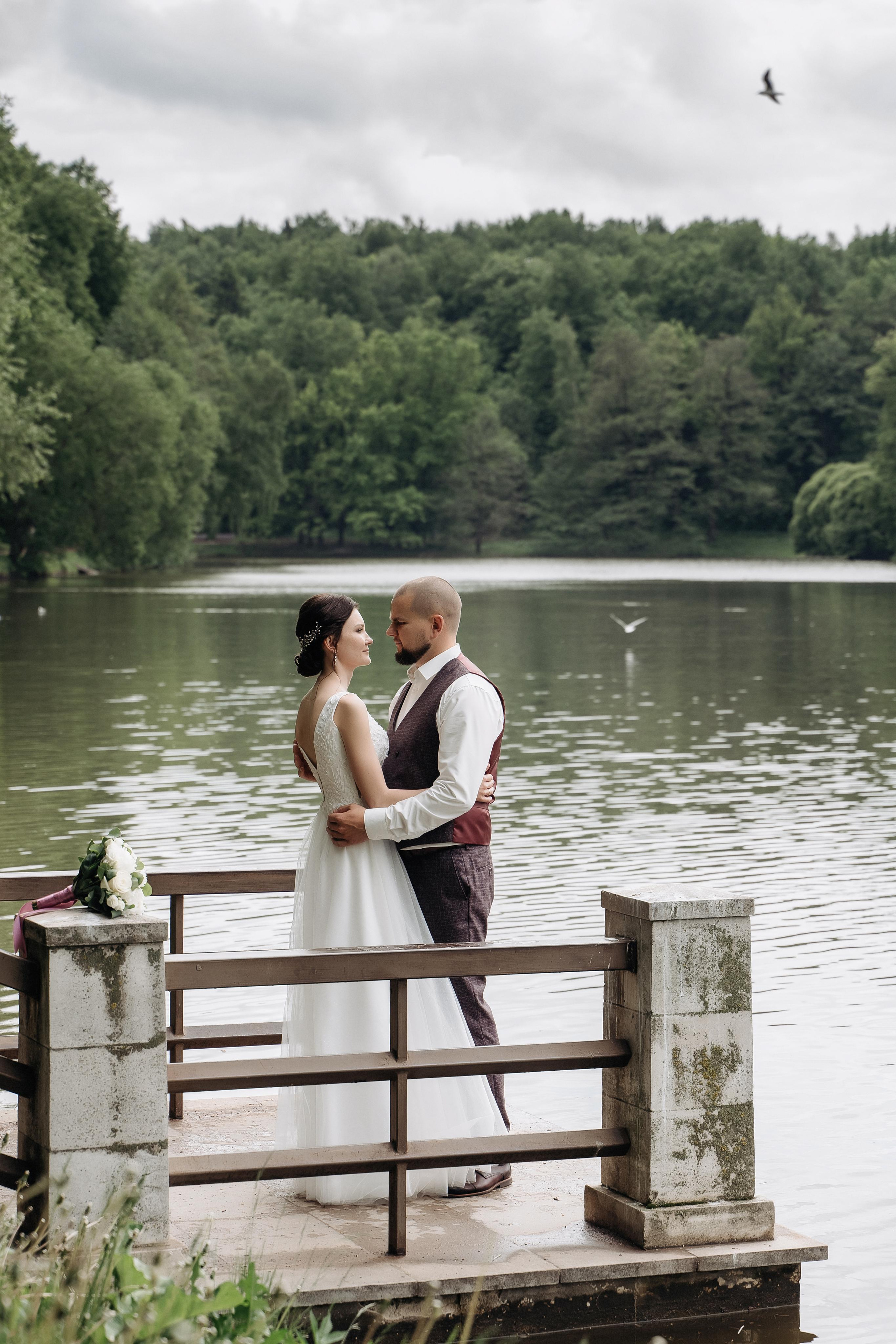 Свадебная фотосессия в парке Царицыно