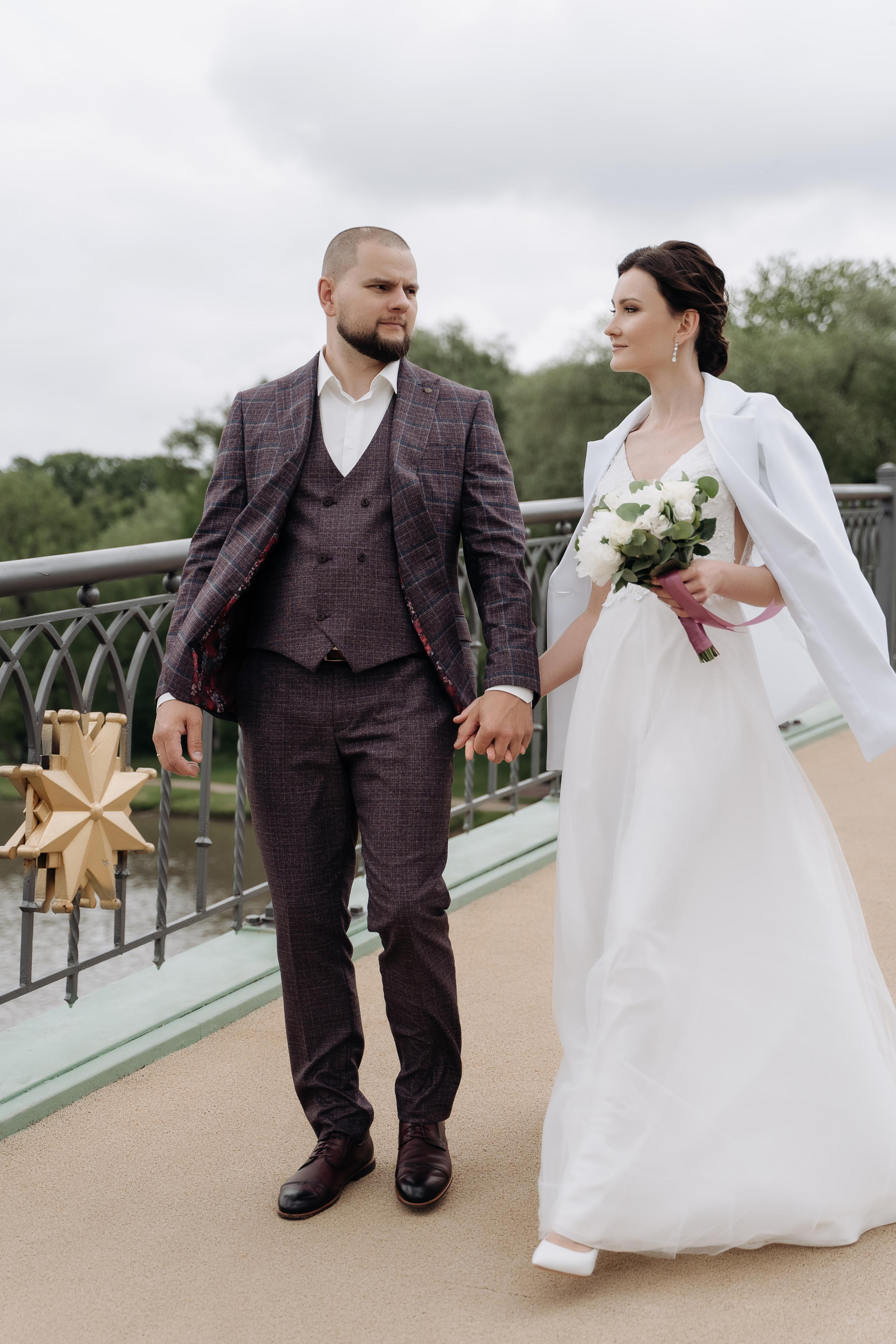 Свадебная фотосессия в парке Царицыно