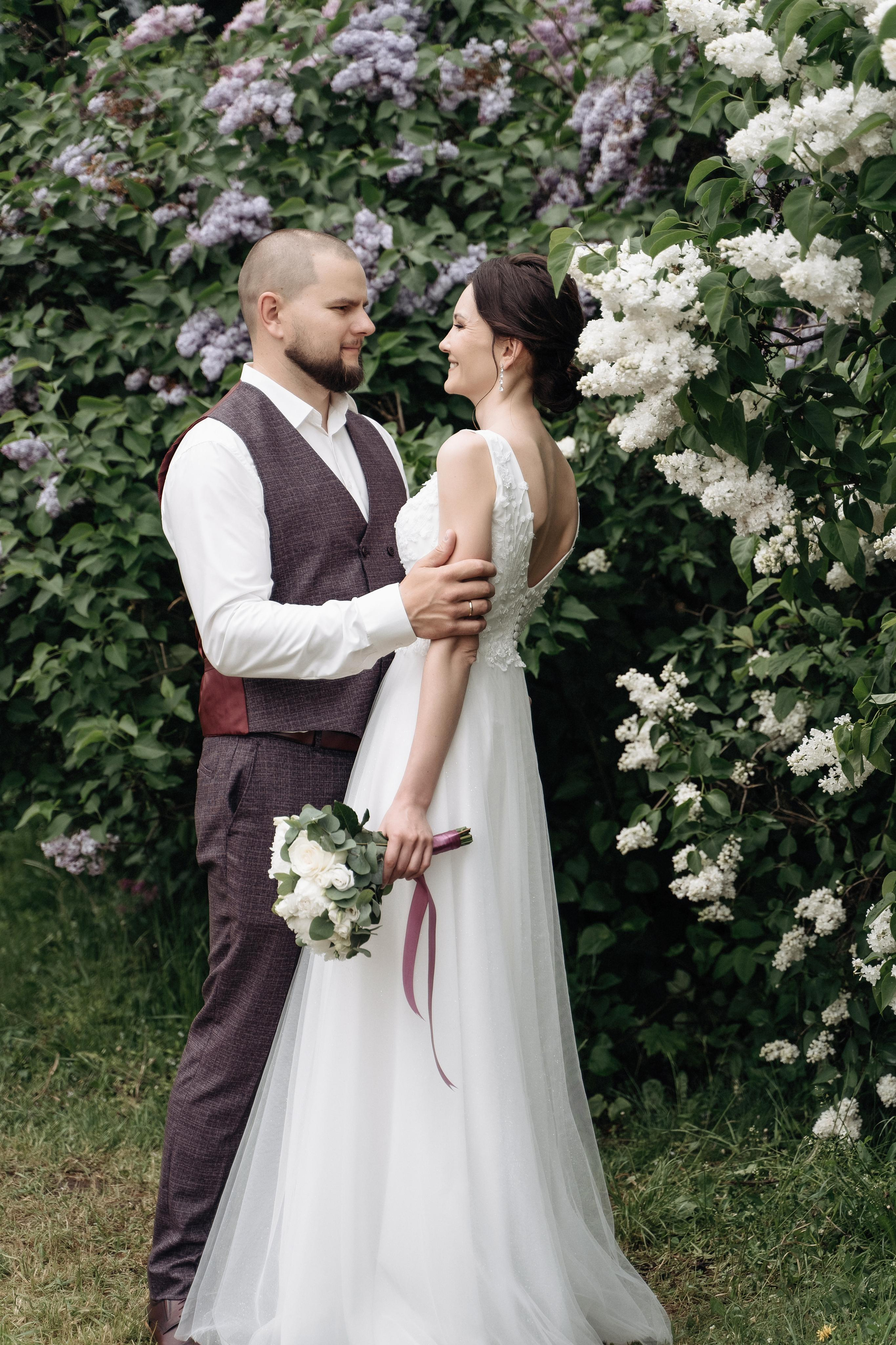 Свадебная фотосессия в парке Царицыно