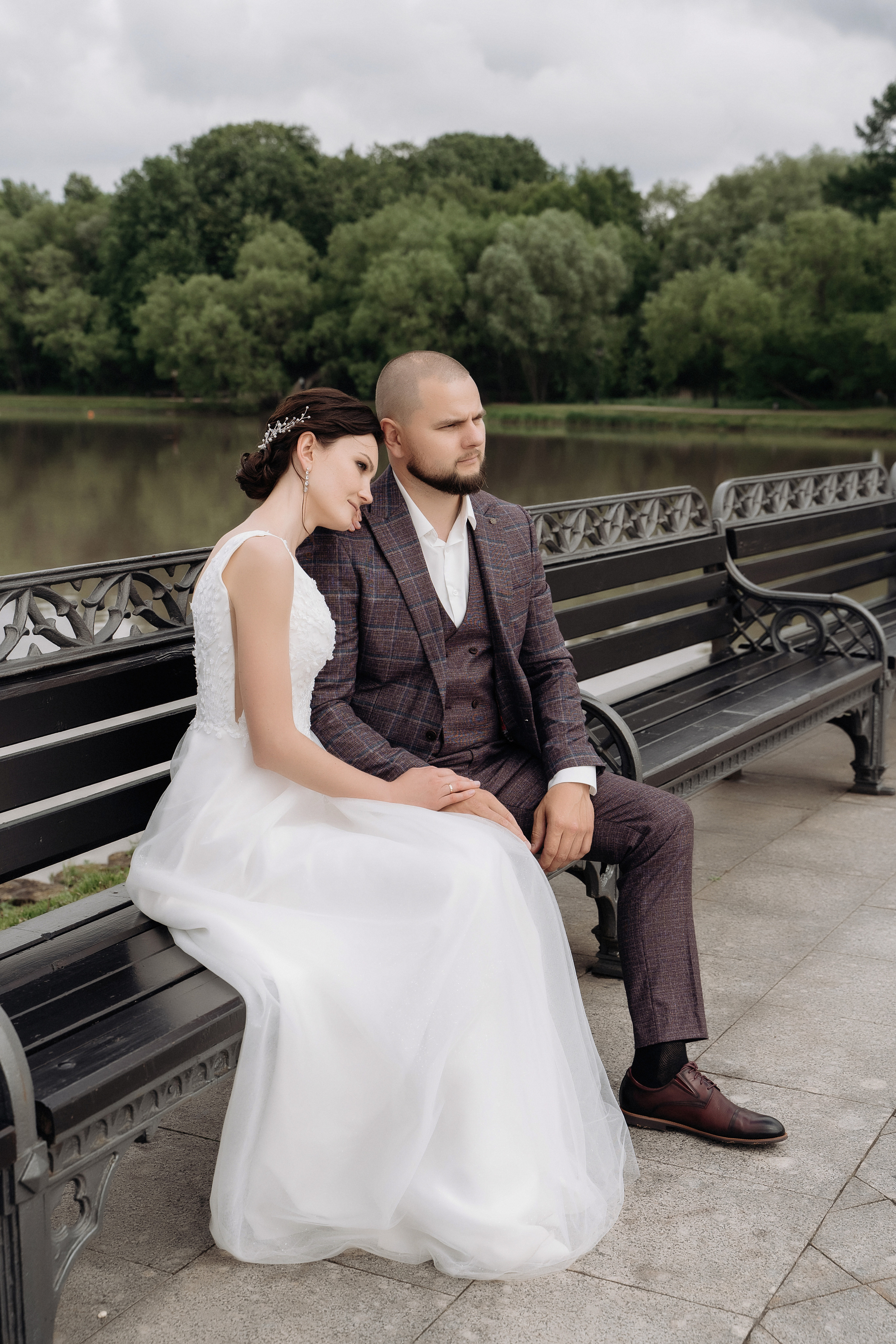 Свадебная фотосессия в парке Царицыно