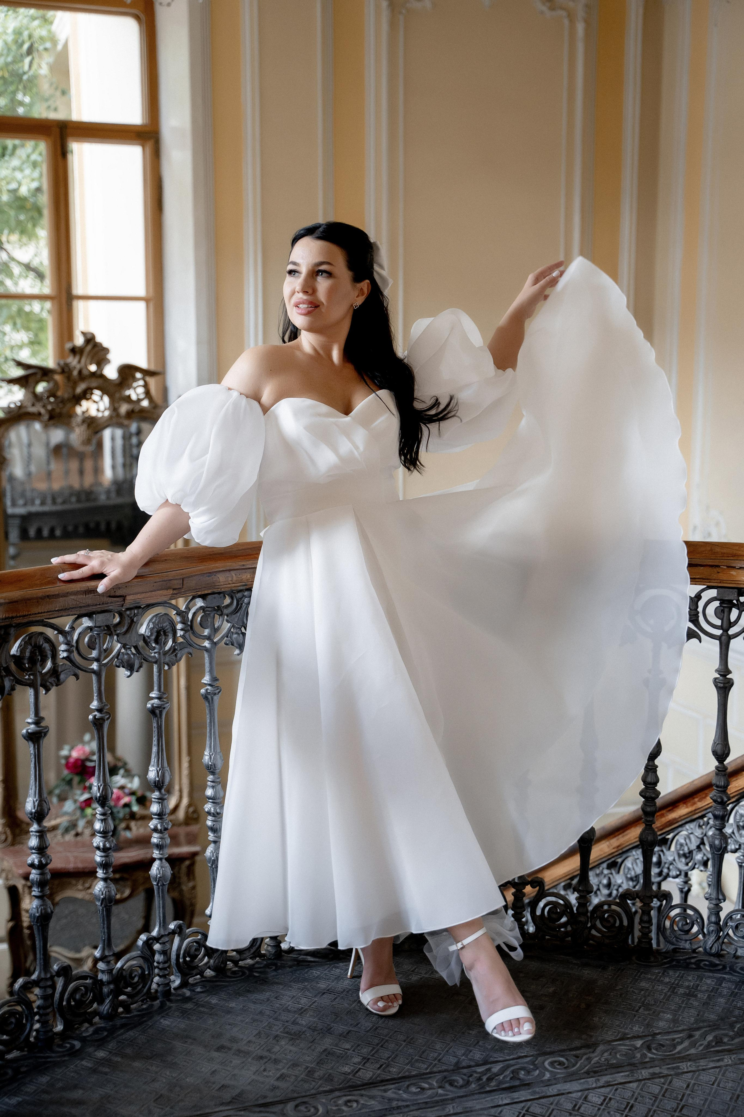 Свадебная фотосессия в библиотеке Пушкина