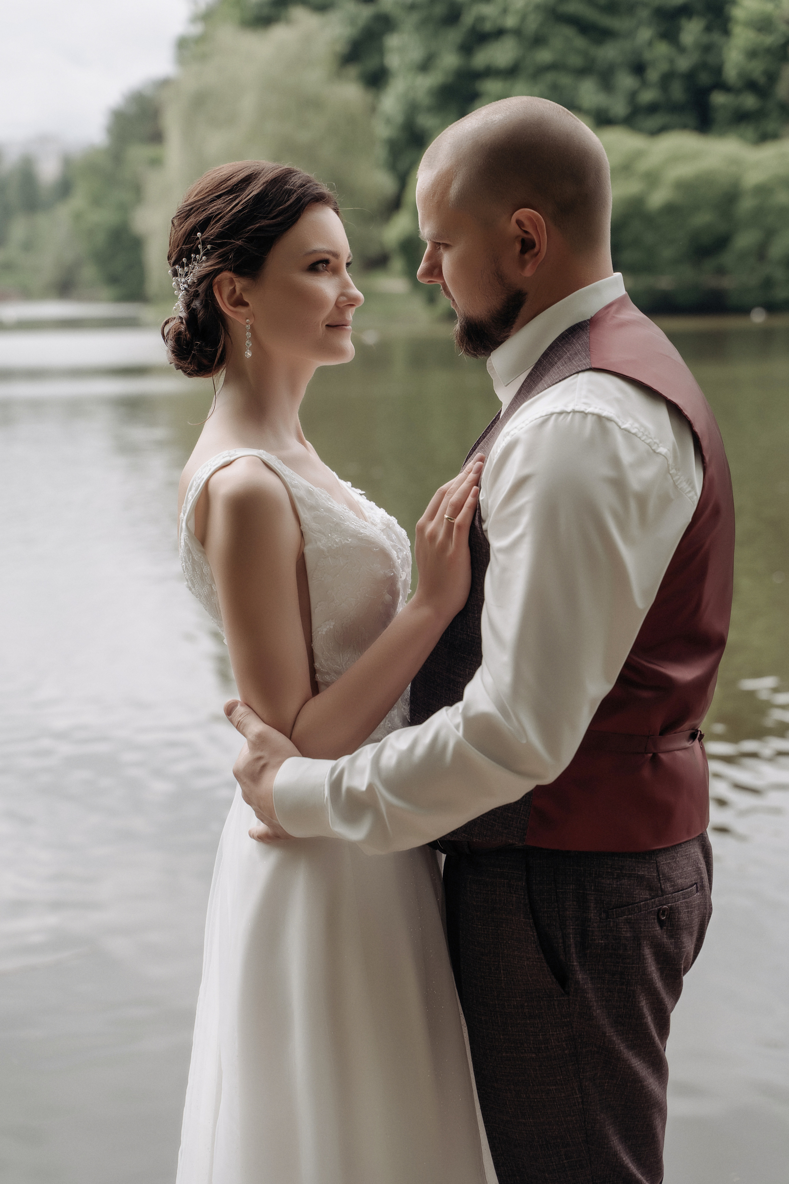 Свадебная фотосессия в парке Царицыно