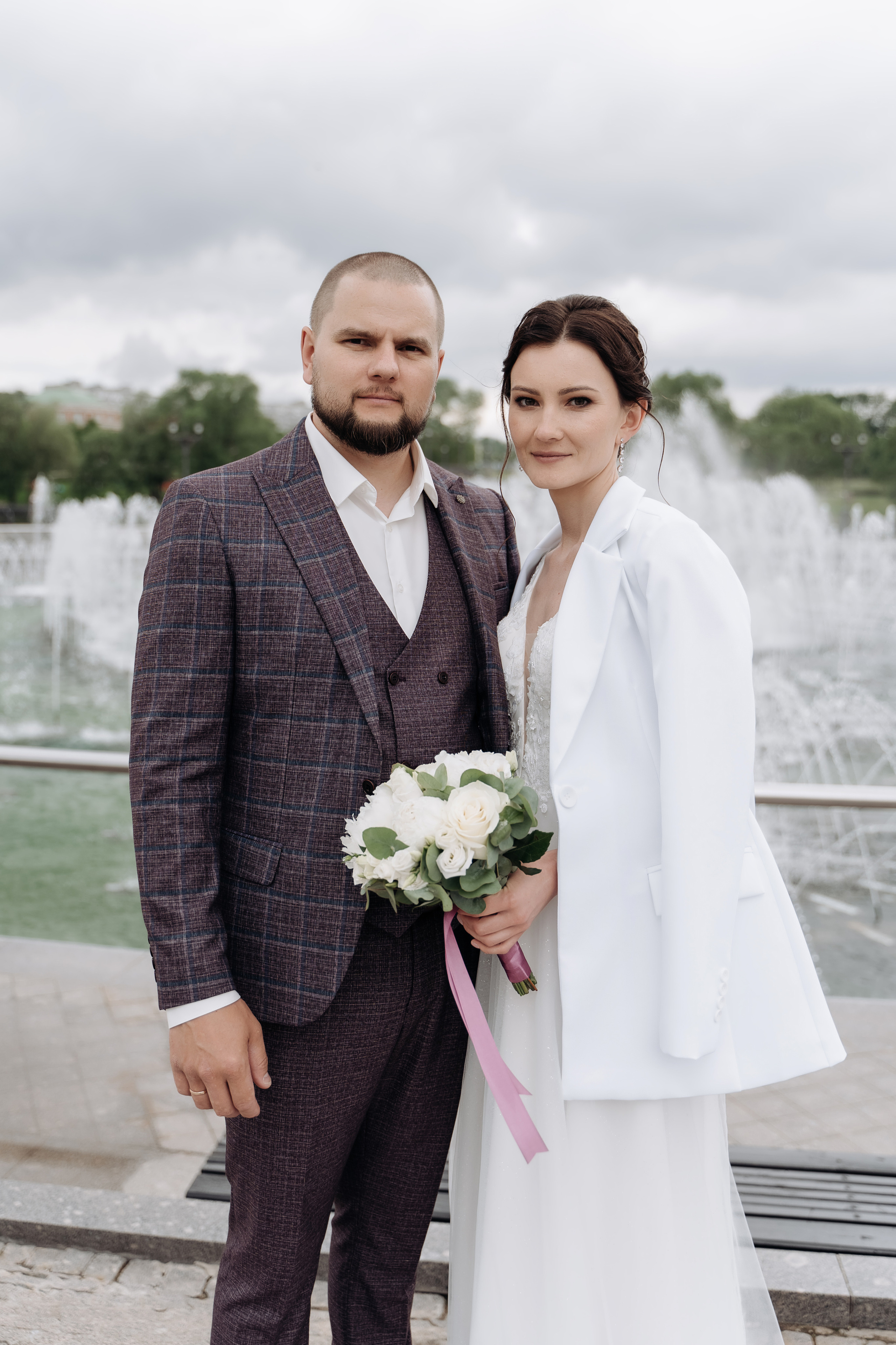 Свадебная фотосессия в парке Царицыно