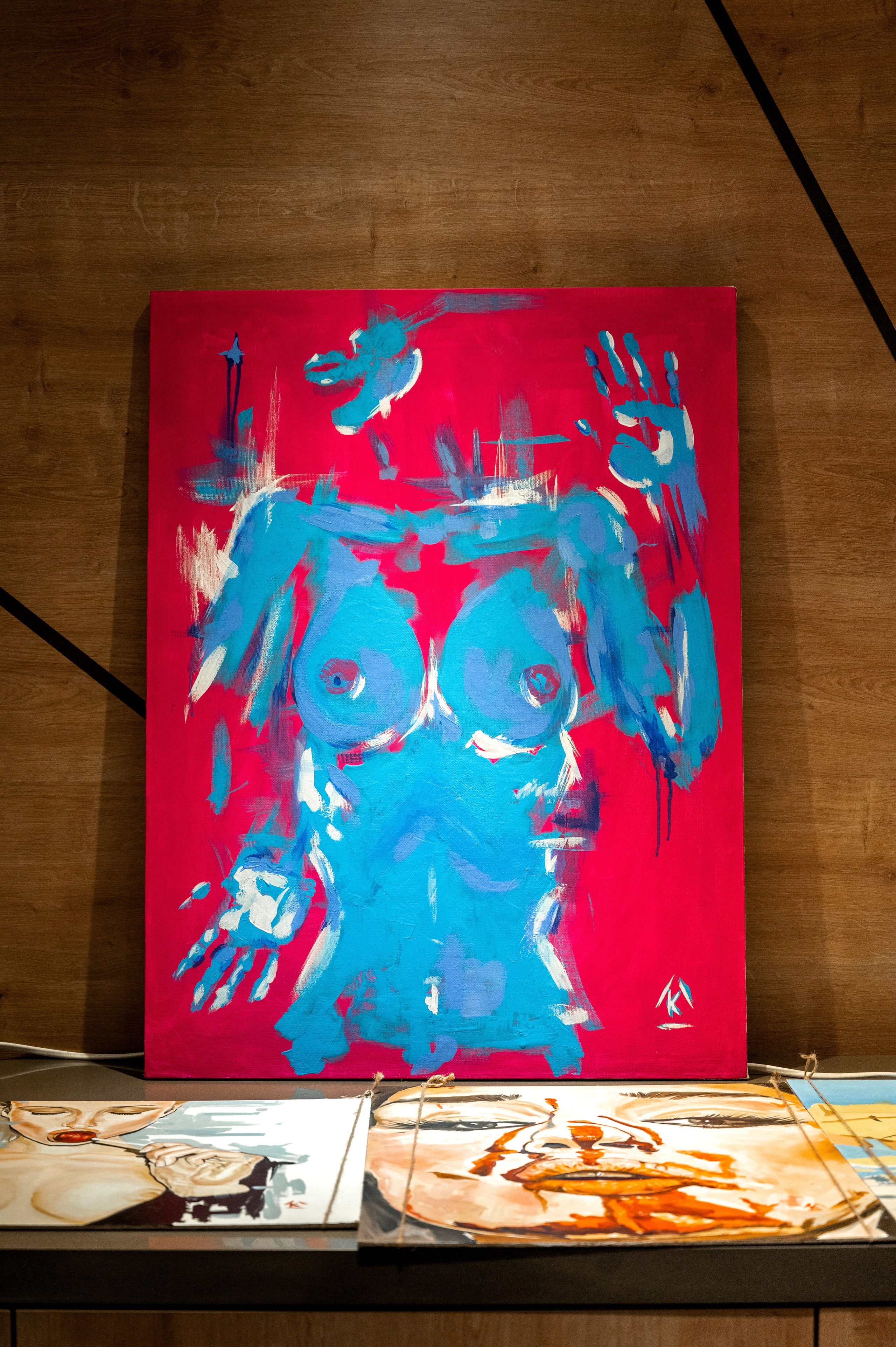 Рисуем телом, Карим COSMOS. Фотограф Нижний Новгород