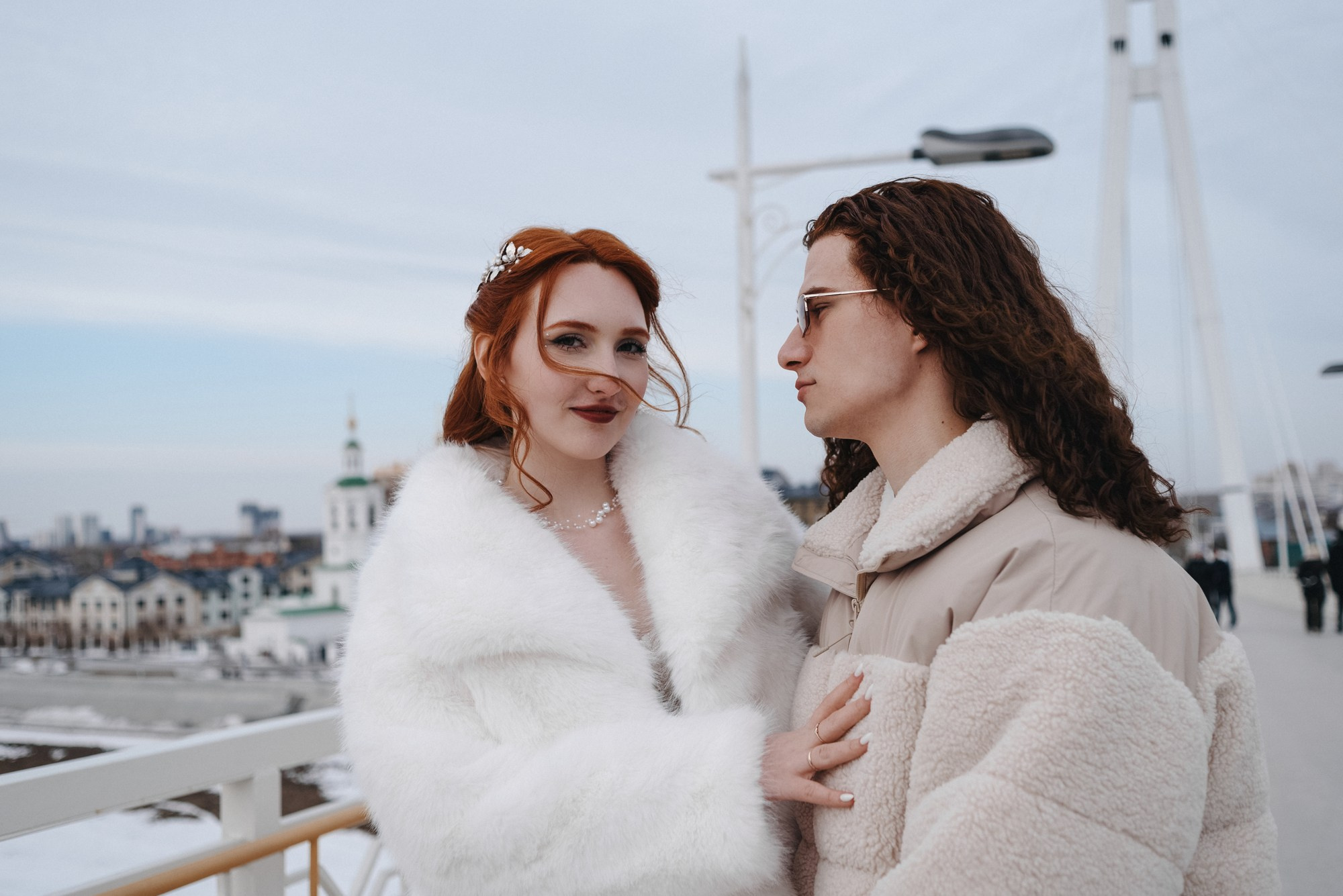 Свадебная фотосессия в Тюмени: ЗАГС, Мост Влюбленных и Монастырь | Фотограф Дарья Мустафина. Портретный фотограф Тюмень Дарья Мустафина