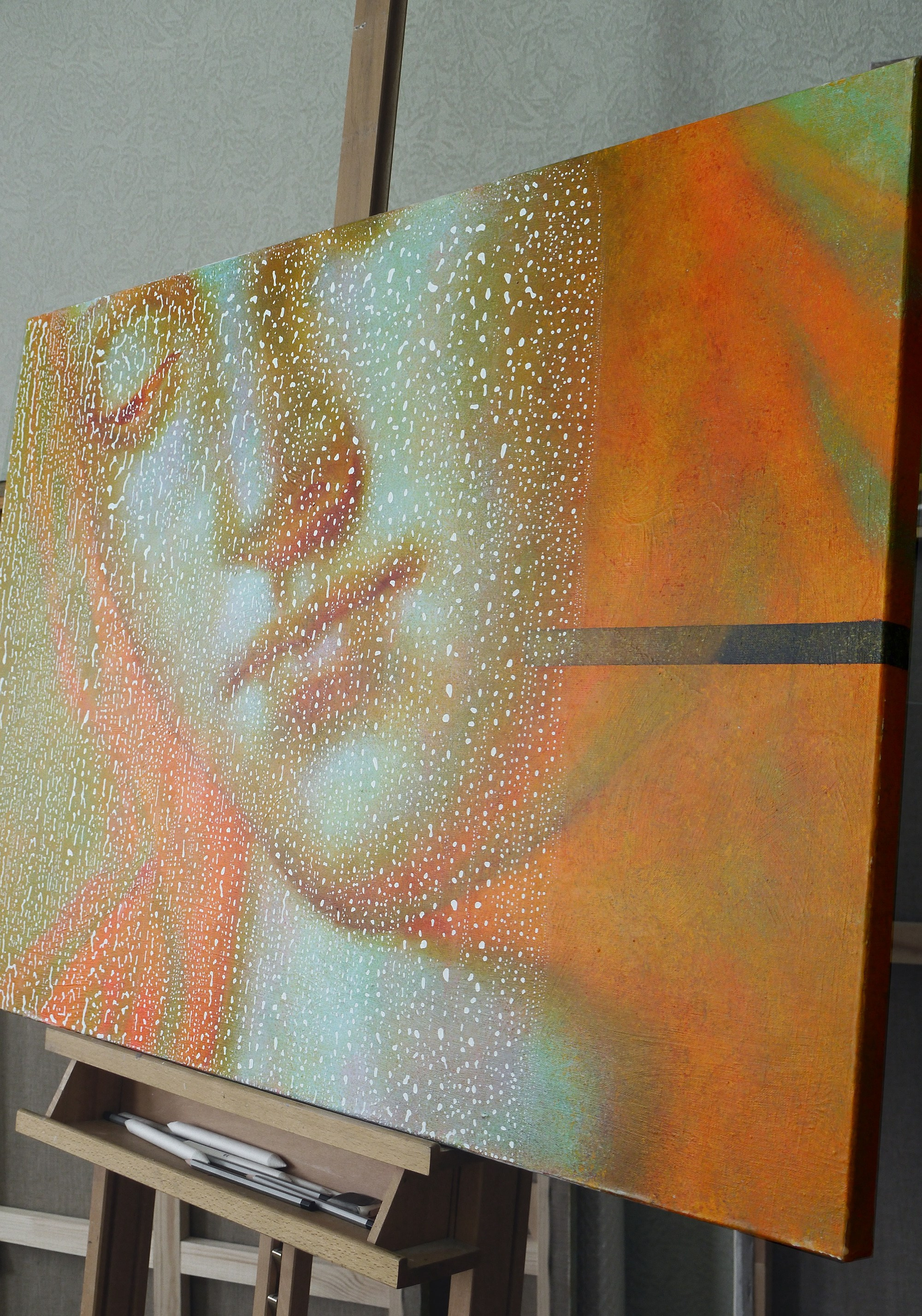 Грезы с Джованни Баттиста Сальви. Художник-абстракционист Ольга Рикун. Москва