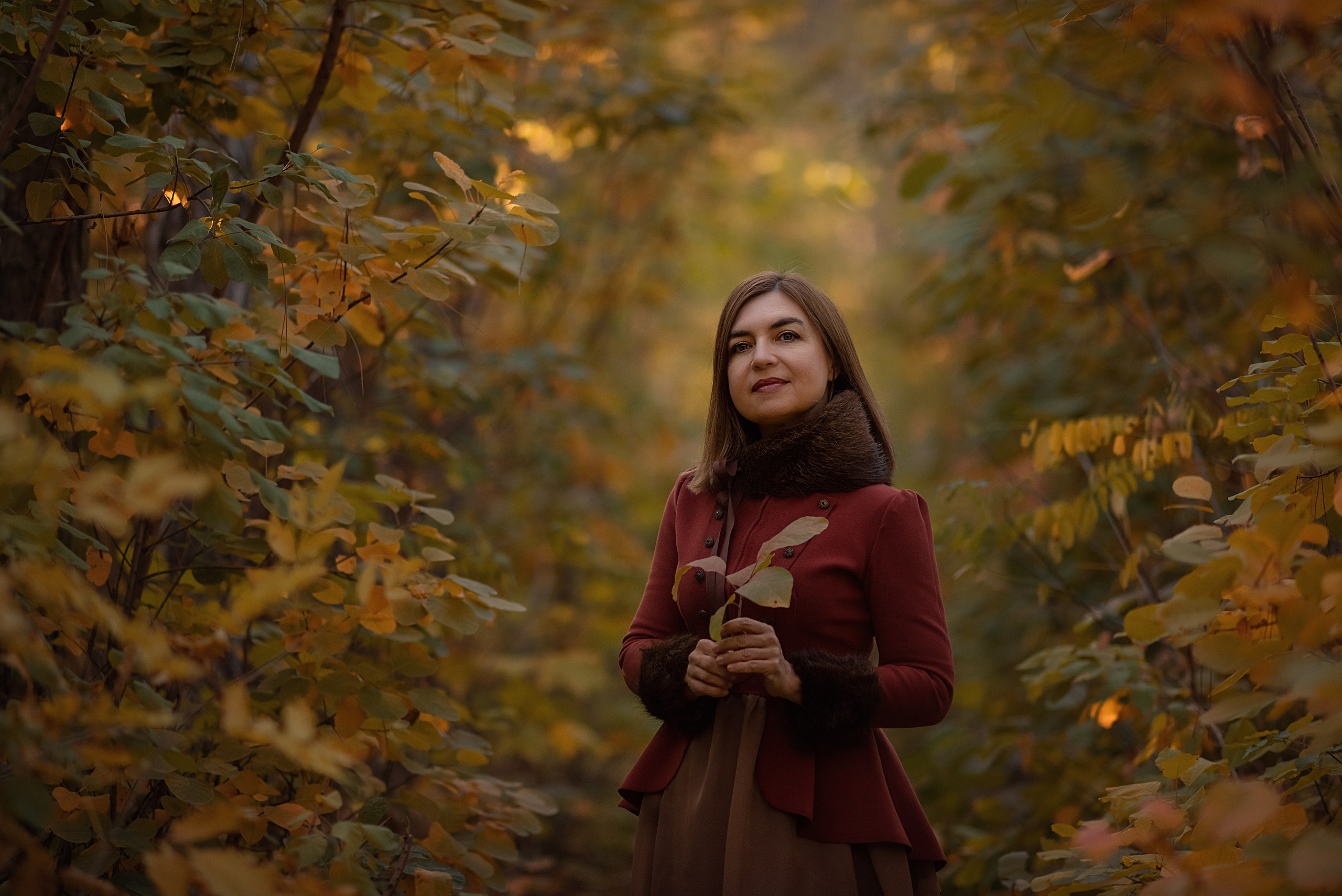 Света в осеннем лесу. Семейный, детский и женский фотограф в Ростове-на-Дону Кирилина Екатерина