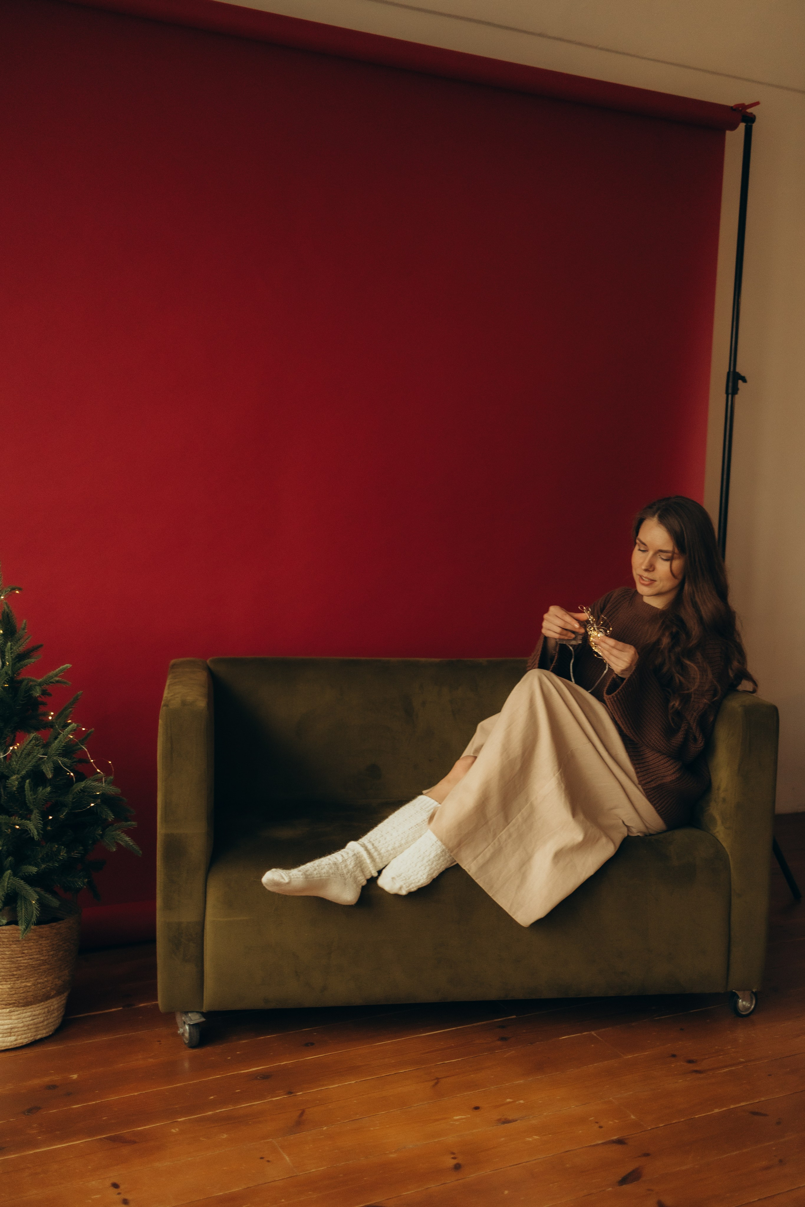 Семейная новогодняя фотосессия. Семейный фотограф в Москве Бунина Маргарита