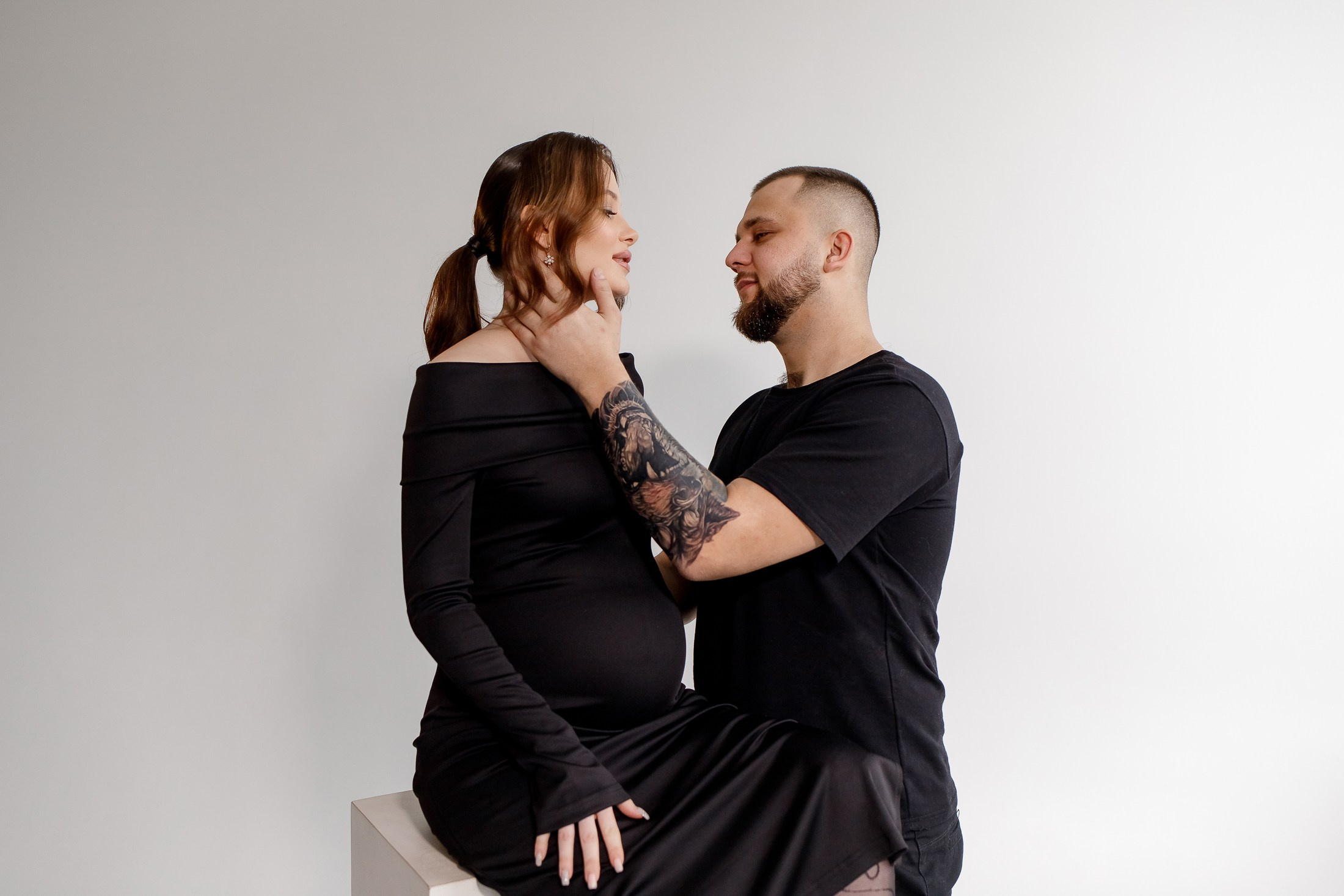 Катя и Влад. Фотограф Симонова Юлия. Пенза. Новогодняя фотосессия